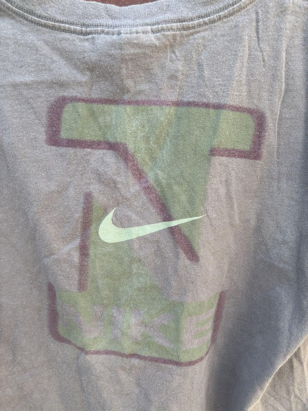 Nike Nike Tee Vintage Streetwear Check Size Medium Green Size US M / EU 48-50 / 2 - 10 Thumbnail