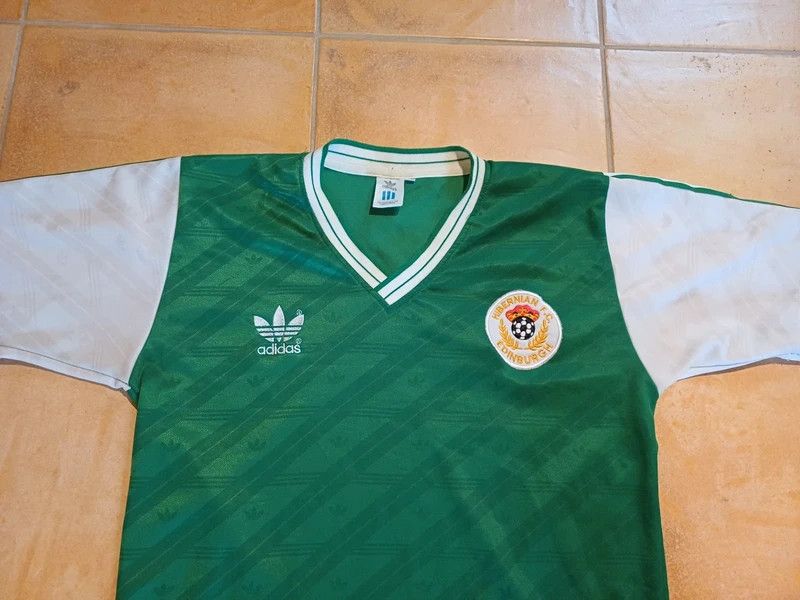 Adidas Adidas Hibernian FC 1987/88 Shirt - Rare Vintage - M Size US M / EU 48-50 / 2 - 2 Thumbnail