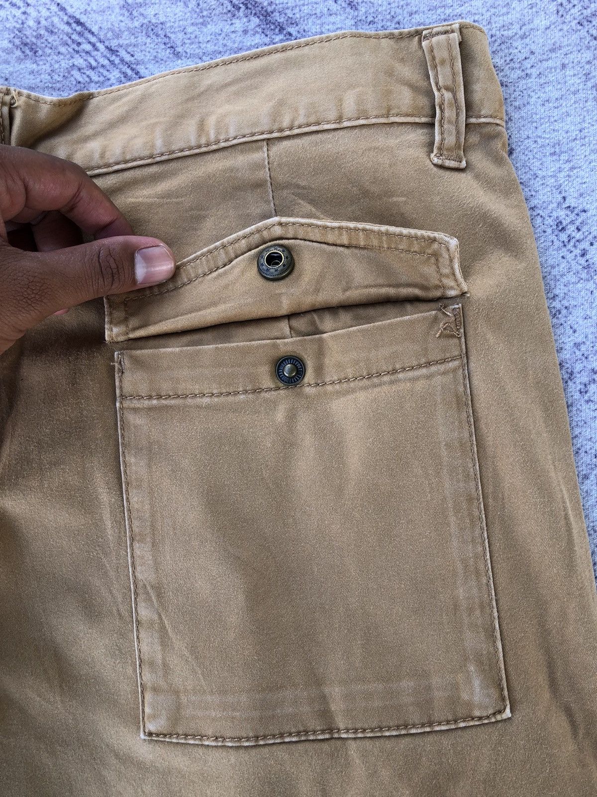 Japanese Brand Faded Cargo Multipocket Tactical Utility Pants Size US 32 / EU 48 - 10 Thumbnail