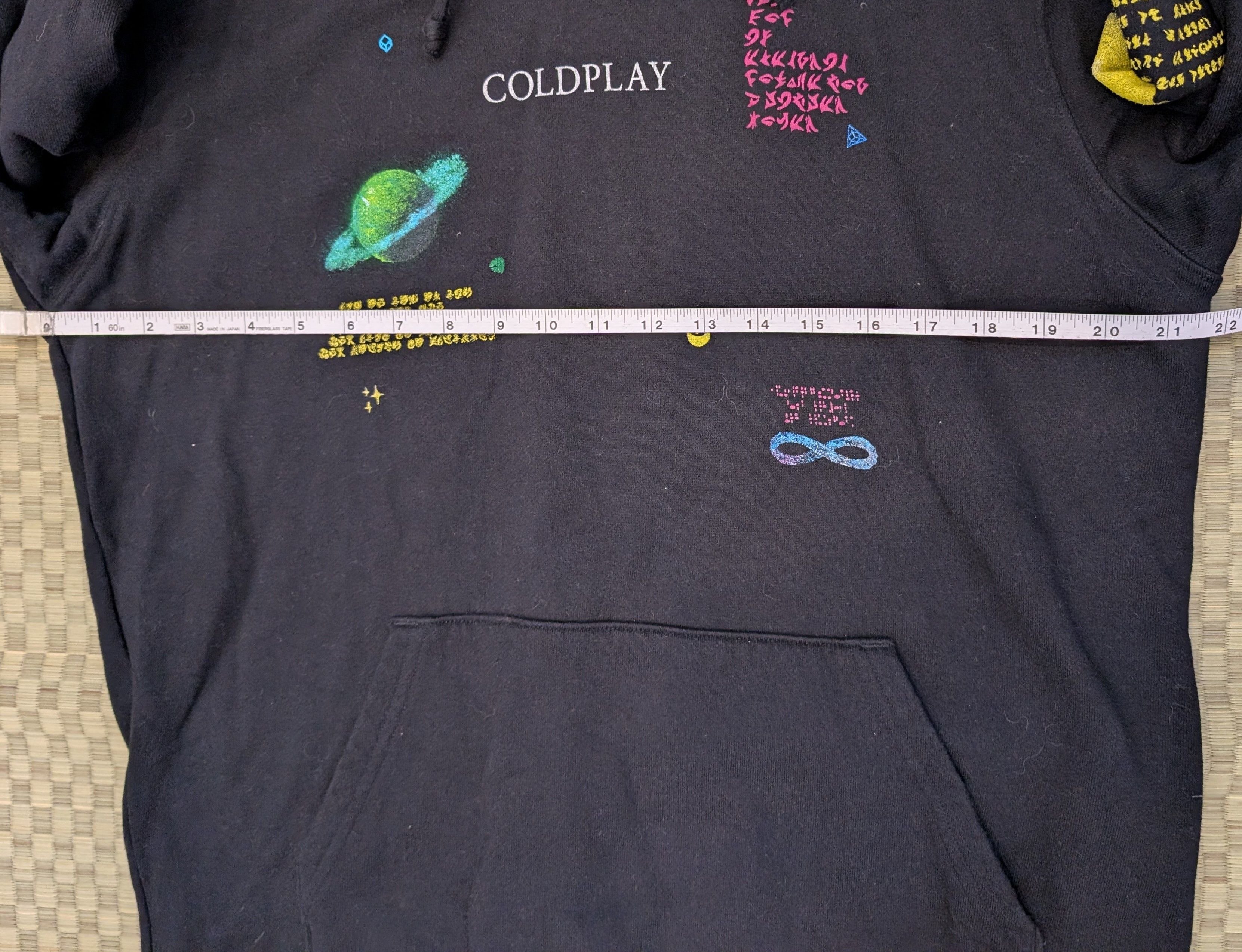 Other RARE Coldplay Music of the Spheres World Tour Hoodie Size US L / EU 52-54 / 3 - 5 Thumbnail