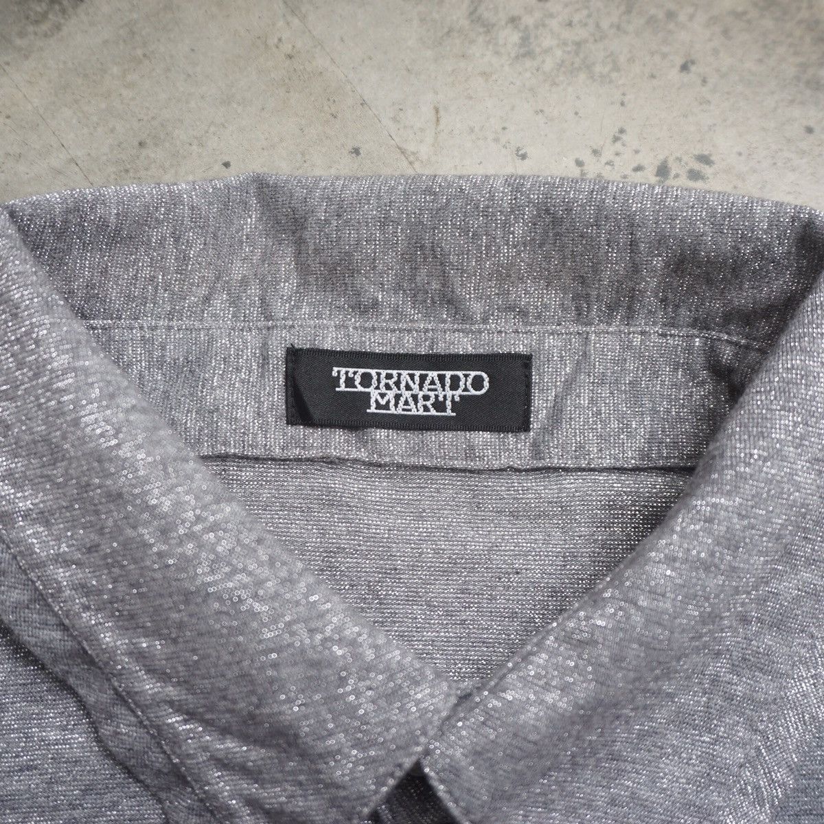 Tornado Mart Y2K Tornado mart Glitter Poloshirt Size US S / EU 44-46 / 1 - 4 Thumbnail