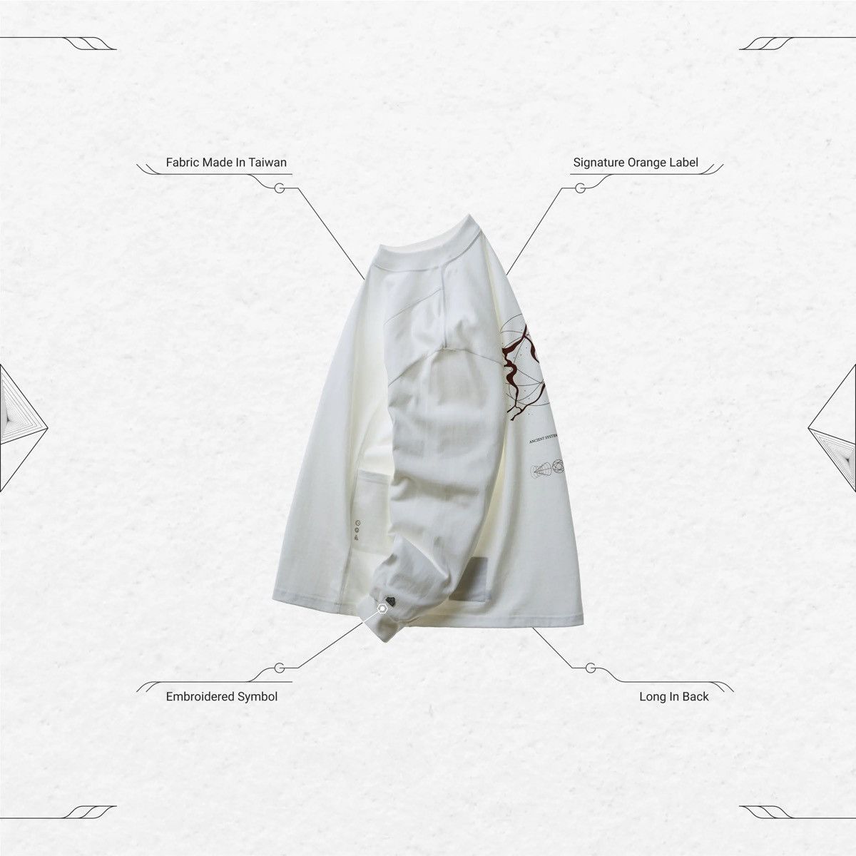 GOOPiMADE GOOPiMADE - 21A/W - “VM-T1” – “Rheology” L/S Graphic Tee Size US L / EU 52-54 / 3 - 3 Thumbnail