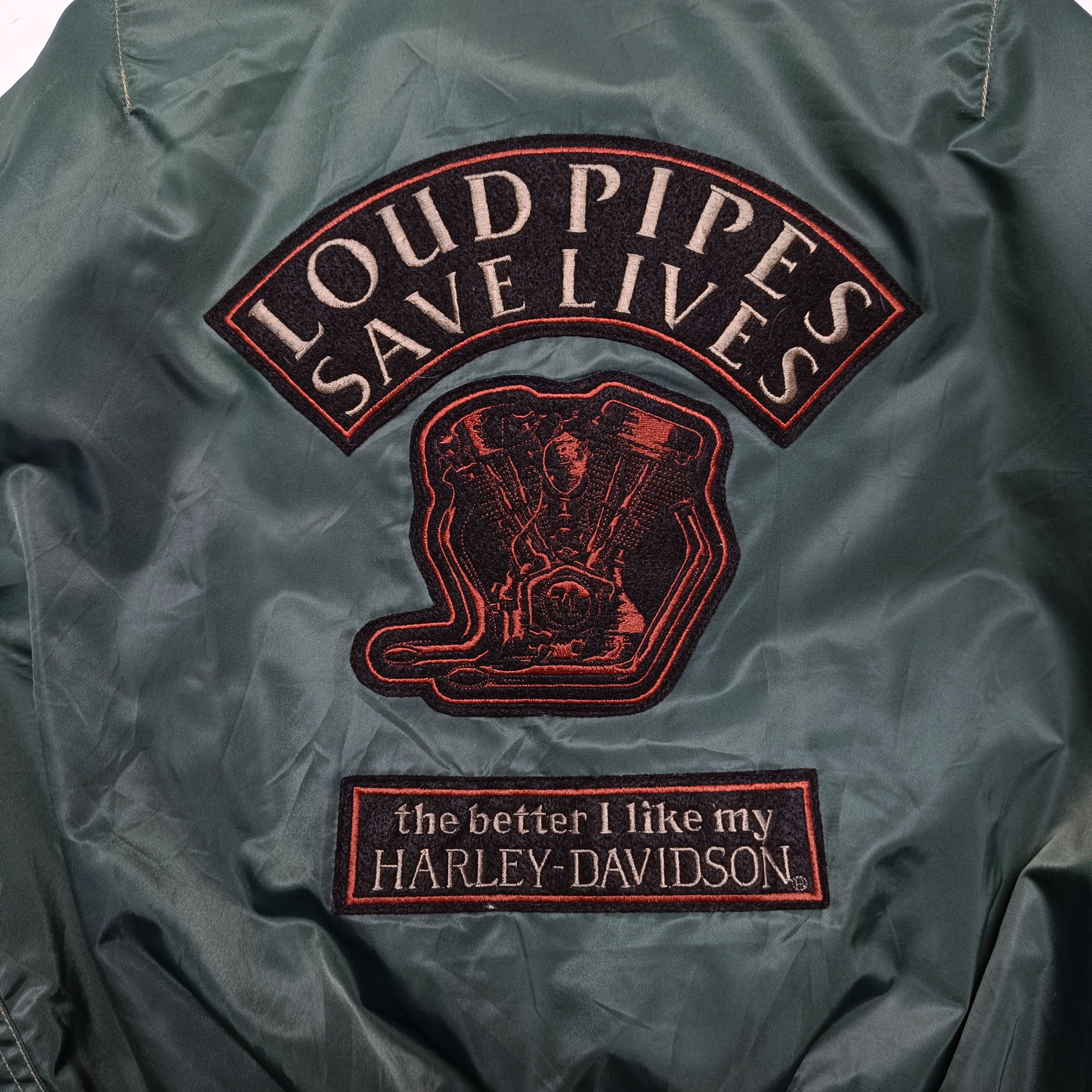 Harley Davidson × Vintage ❤️‍🔥 Vintage Harley Davidson Bomber Size US M / EU 48-50 / 2 - 6 Thumbnail