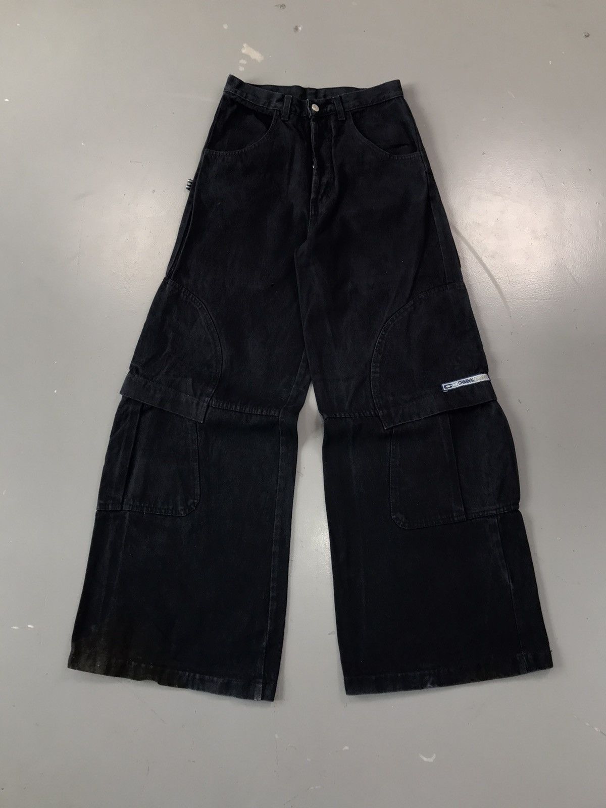 Criminal Damage × Southpole × Vintage Crazy vintage criminal damage flare denim Size US 28 / EU 44 - 1 Thumbnail