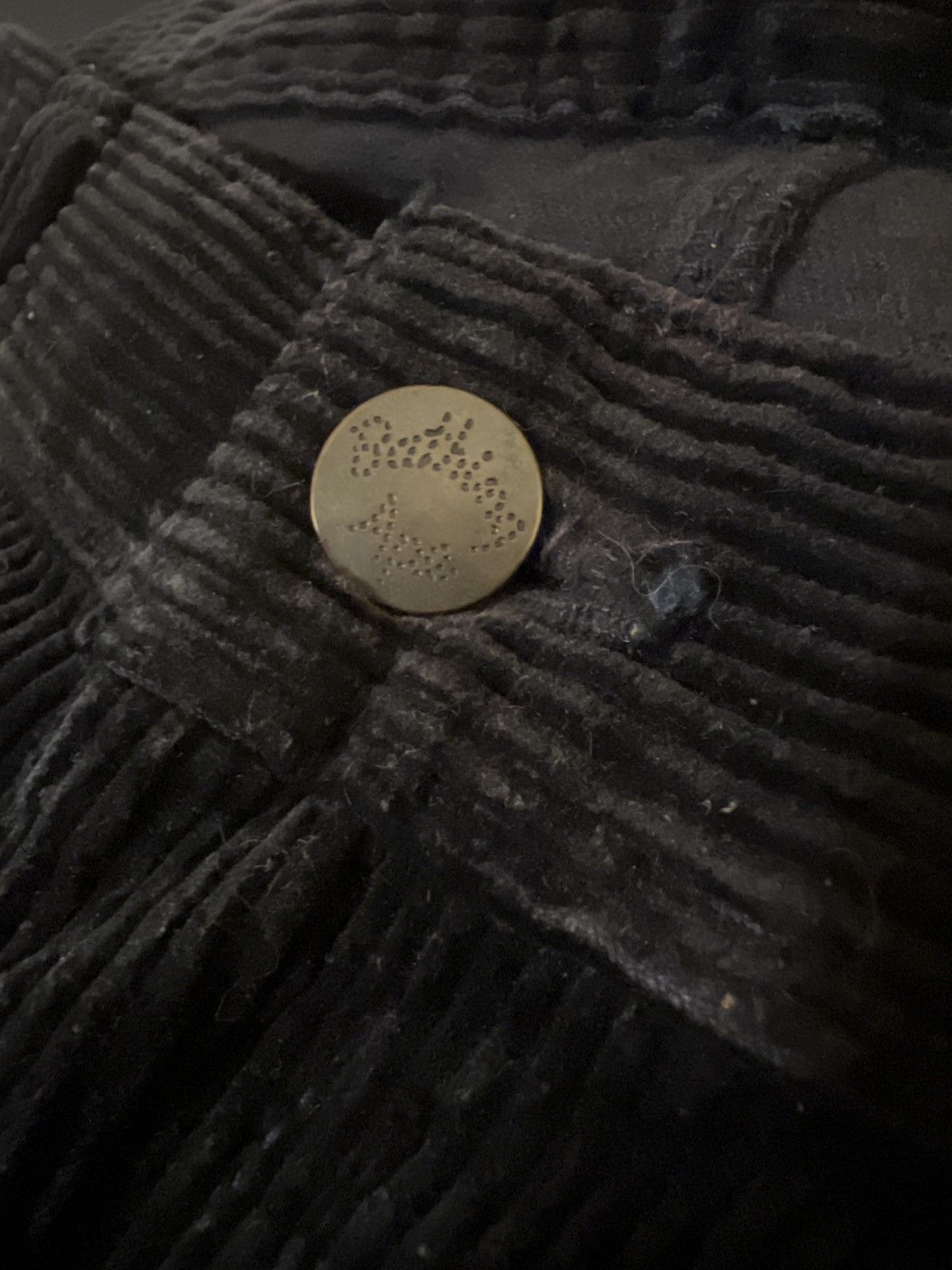 Bape 2004 Corduroy Leather tab pants Size US 34 / EU 50 - 5 Thumbnail