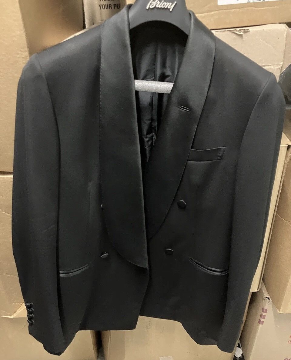 Brioni Black Wool Virgilio Size 50L - 5 Thumbnail