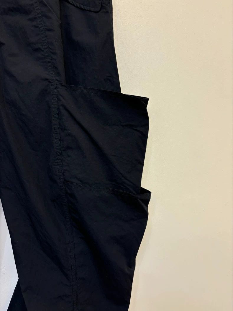 Rick Owens Unique Wide-Leg Trousers in Dark Blue- Size US 34 / EU 50 - 2 Thumbnail