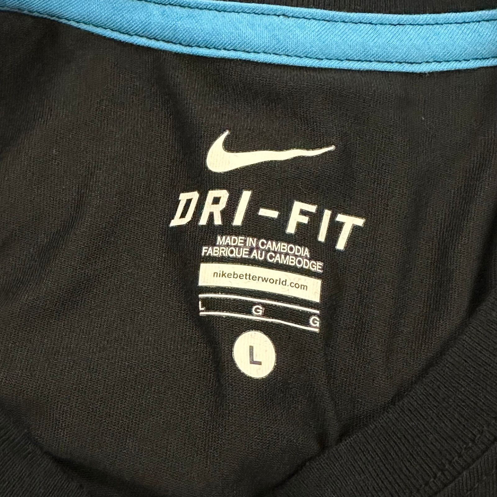 Nike Nike LeBron James Witness Dri-Fit t-shirt Tee Size Large L Size US L / EU 52-54 / 3 - 5 Thumbnail