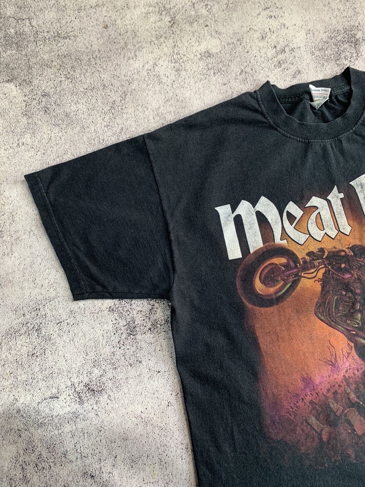 Band Tees Vintage Meat Loaf T-Shirt Tee Rock Band Metal L Tour 2003 Size US L / EU 52-54 / 3 - 4 Thumbnail