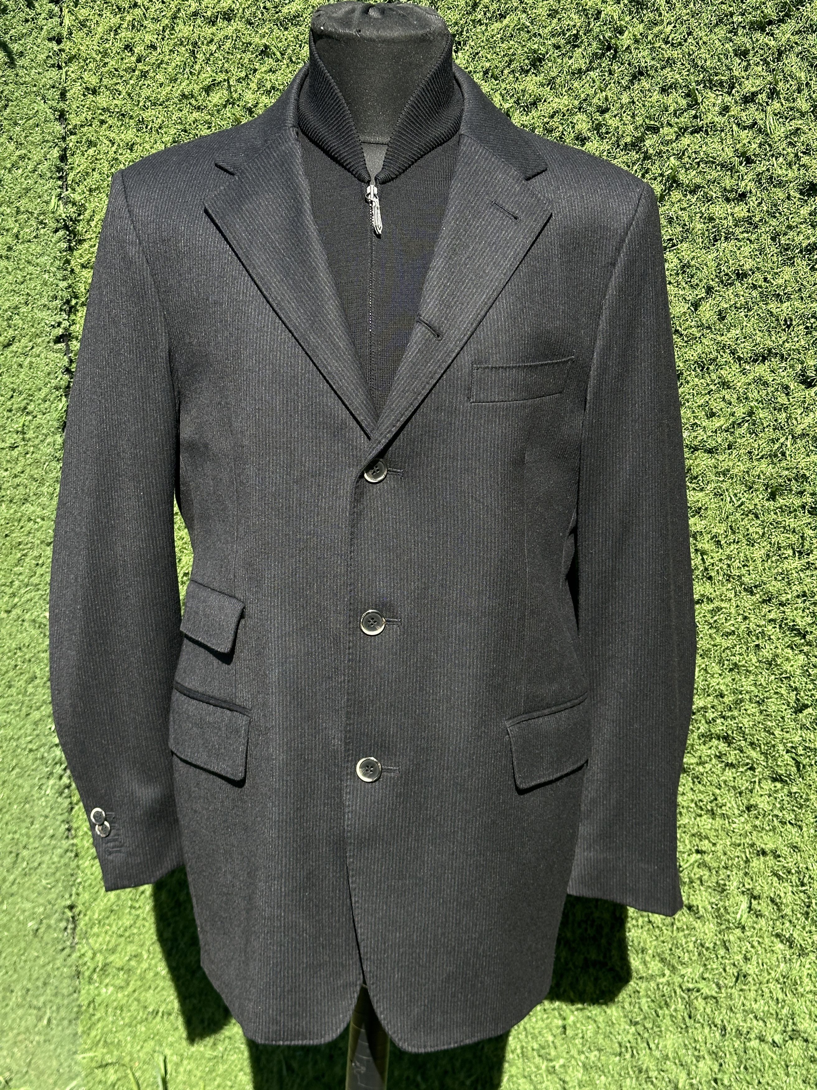 Corneliani Corneliani ID Tailored Hybrid Wool Jacket Blazer Size 52 6R Size 52R - 2 Thumbnail