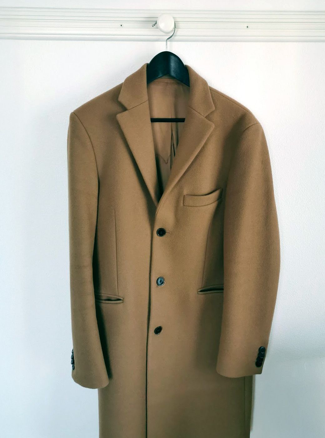 Acne Studios Acne Studios Garrett Camel Wool Coat Size M Size US M / EU 48-50 / 2 - 1 Thumbnail