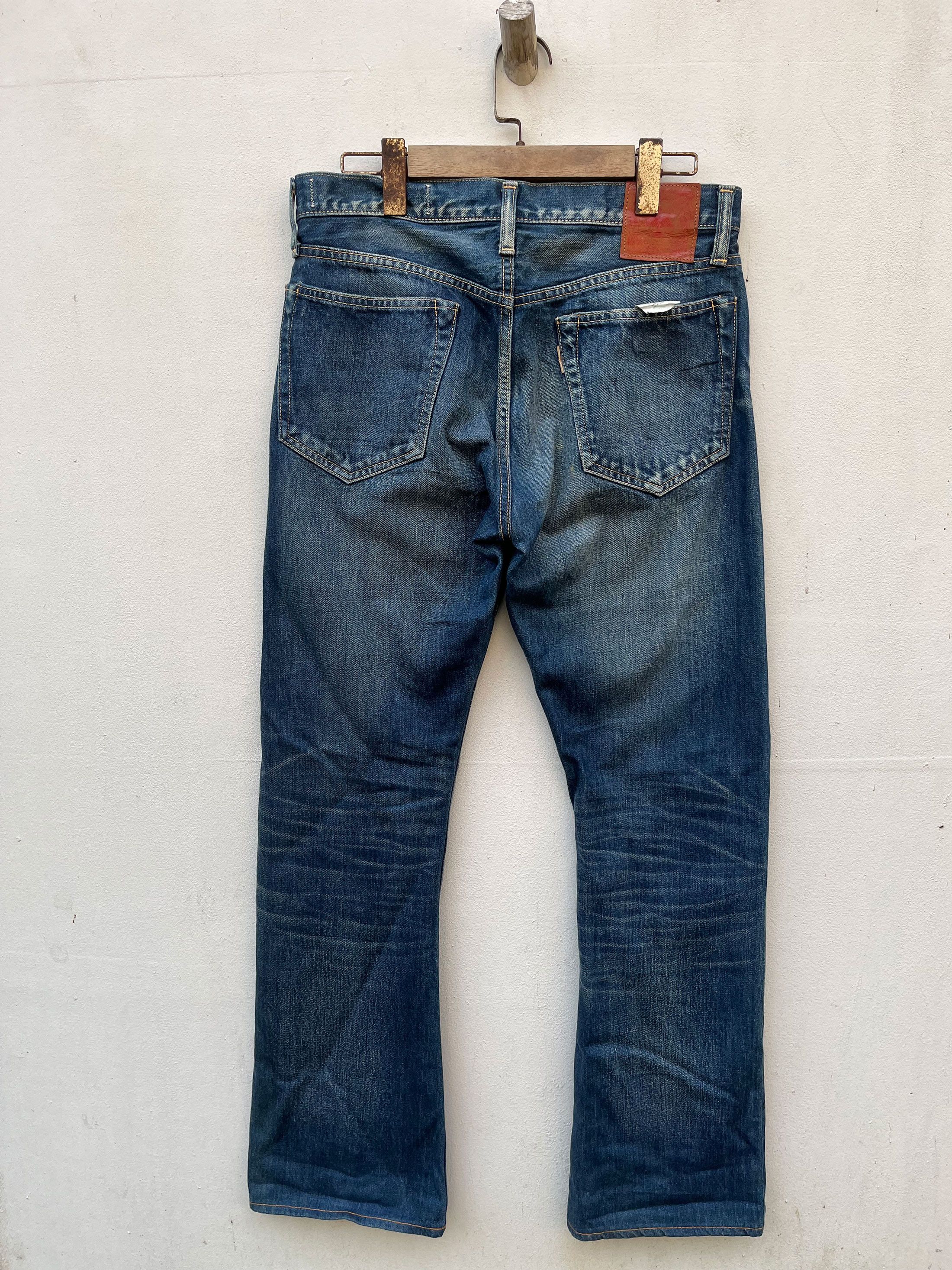 Designer × Kapital Kapital Japan Zipper Selvedge Jeans Size US 32 / EU 48 - 3 Thumbnail