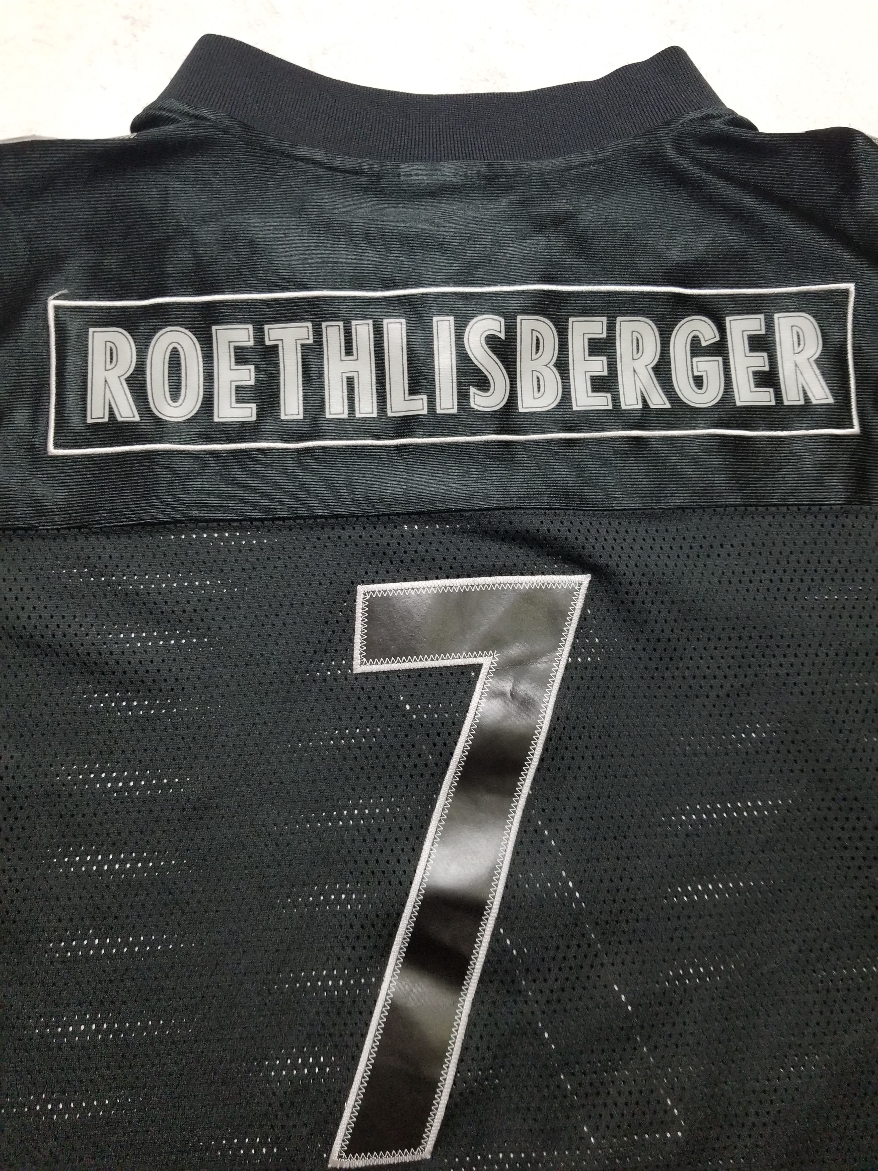 Reebok Pittsburgh Steelers Exclusive Edition Roethlisberger #7 Sewn Size US M / EU 48-50 / 2 - 5 Thumbnail