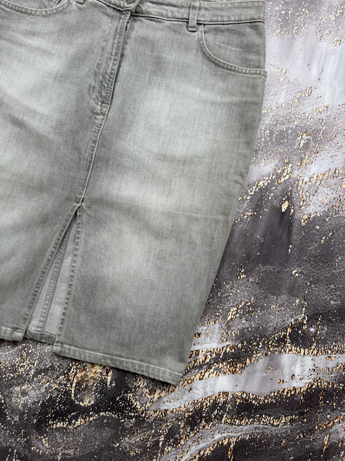 FCUK Fcuk Jeans Vintage Mini Skirt Size 28" / US 6 / IT 42 - 3 Thumbnail