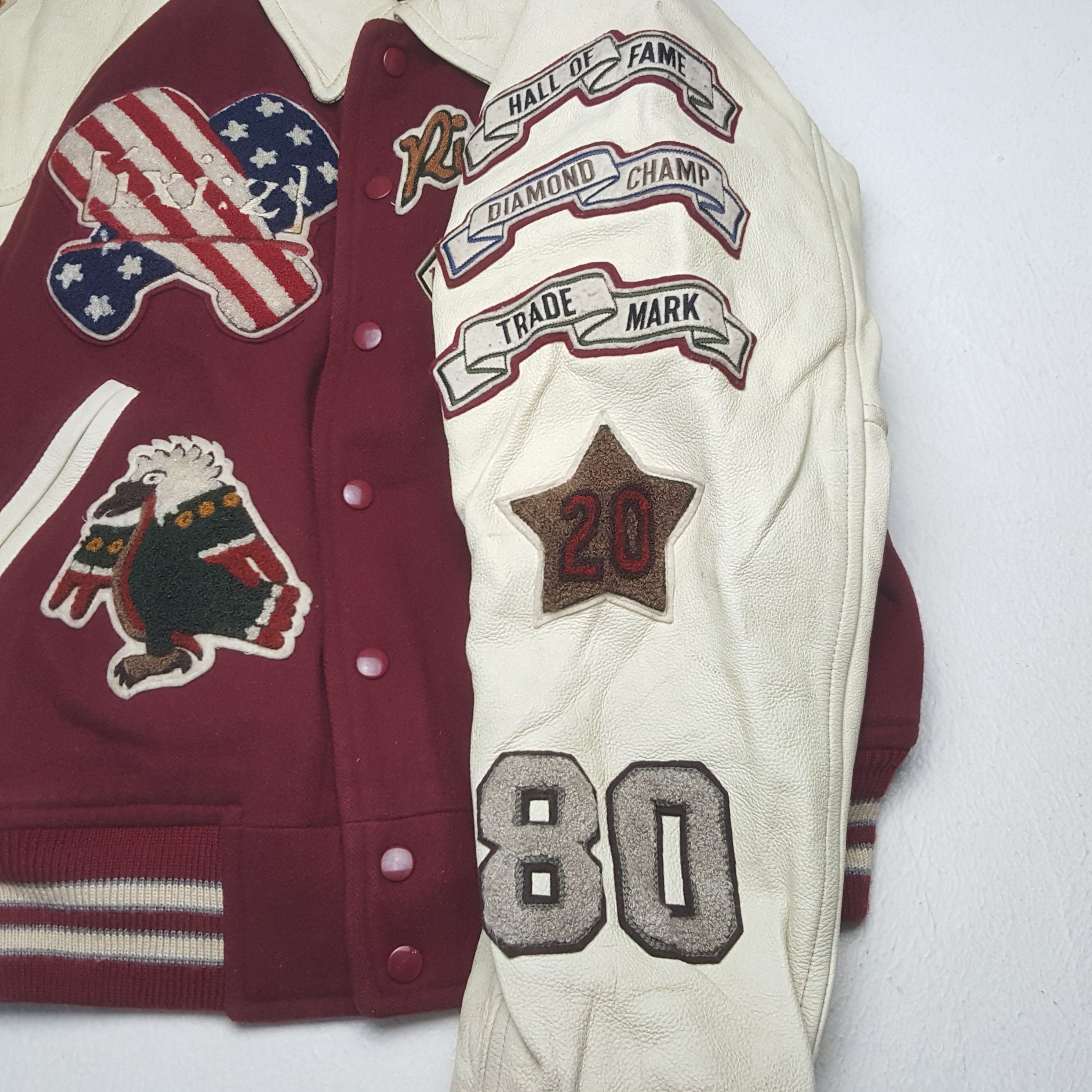 Vintage Vintage Right Staff Varsity Jacket Size US M / EU 48-50 / 2 - 8 Thumbnail