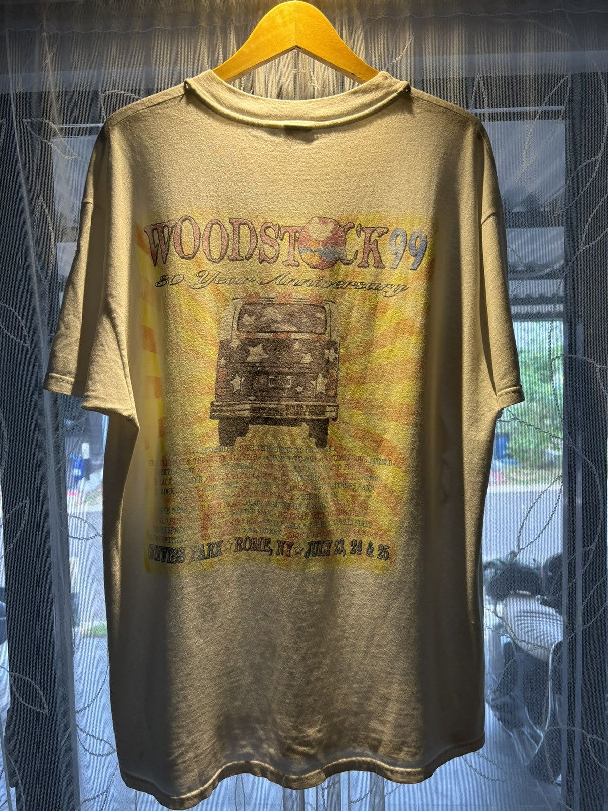 Band Tees × Vintage Vintage Woodstock 99 Austin Power Very Rare Size US XL / EU 56 / 4 - 3 Thumbnail