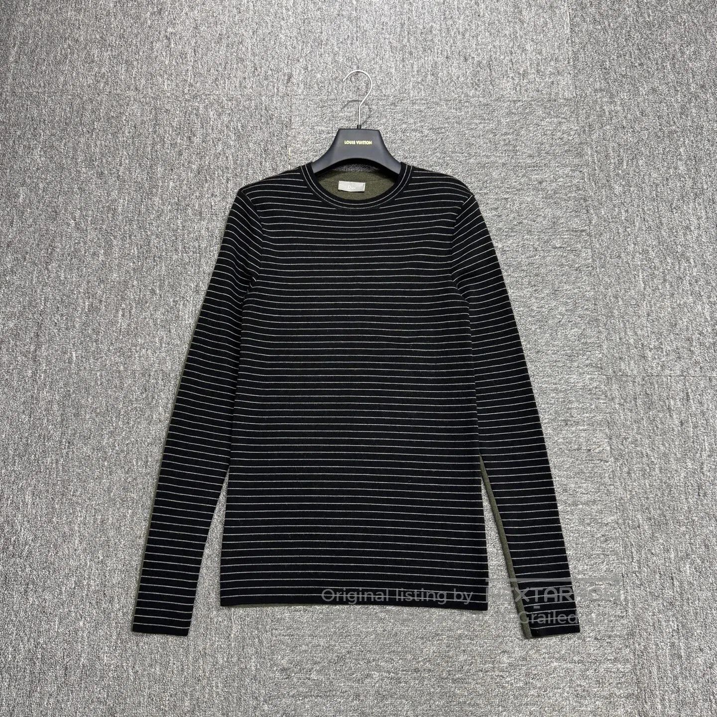 Dior Dior Long-sleeved wool garment with front and back seams| Size S / US 4 / IT 40 - 1 Thumbnail