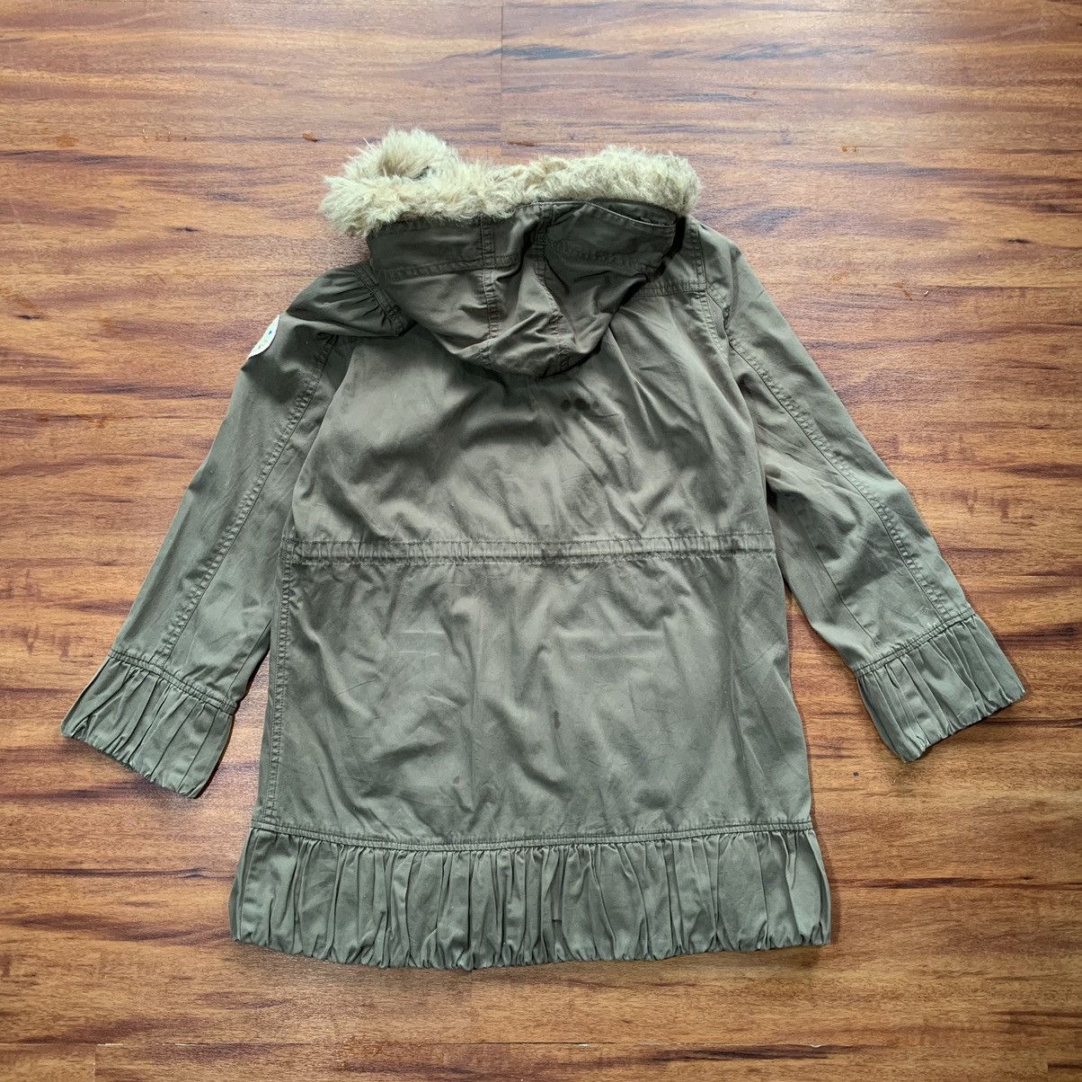 Angel Blue × If Six Was Nine × Le Grande Bleu (L.G.B.) 2000s Angel Blue Fur ifsixwasnine LGB Styel Jacket 🙌🏼 Size L / US 10 / IT 46 - 7 Thumbnail