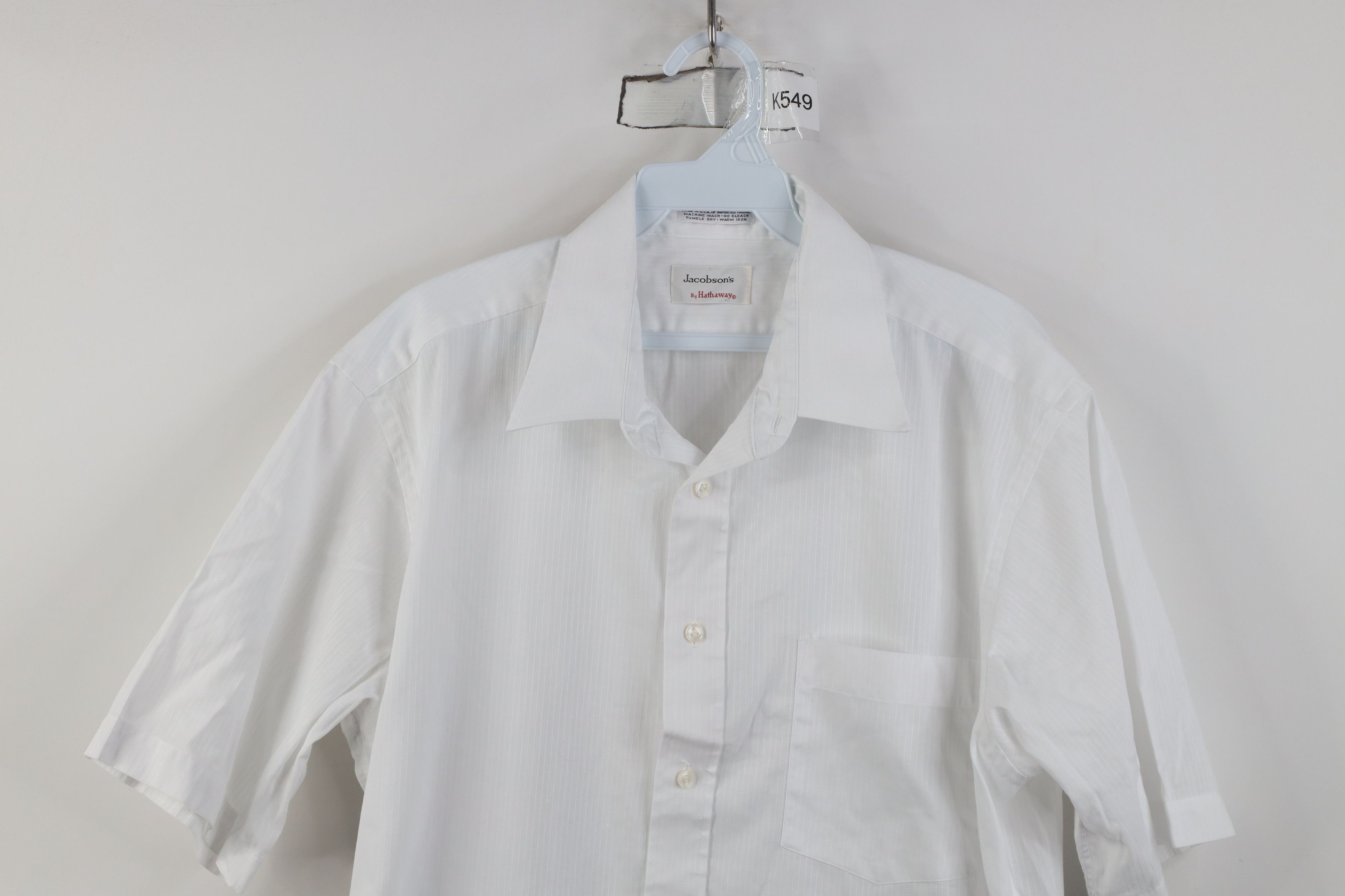 Vintage Vintage 70s Streetwear Short Sleeve Collared Button Shirt Size US M / EU 48-50 / 2 - 2 Thumbnail