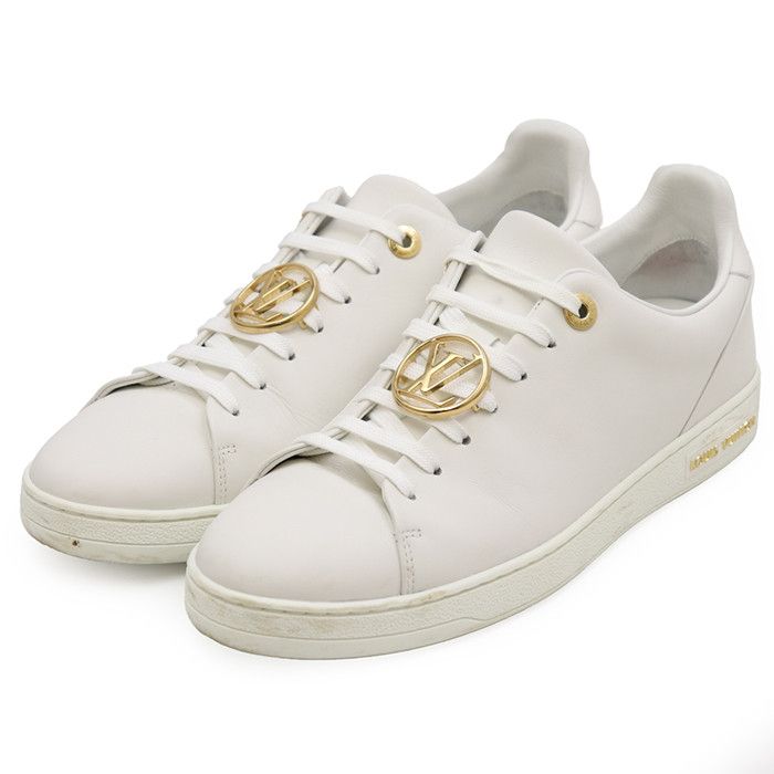 Louis Vuitton Louis Vuitton Louis Vuitton Frontrow Leather Sneakers Leather Shoes DUTY FREE for USA Size ONE SIZE - 1 Thumbnail