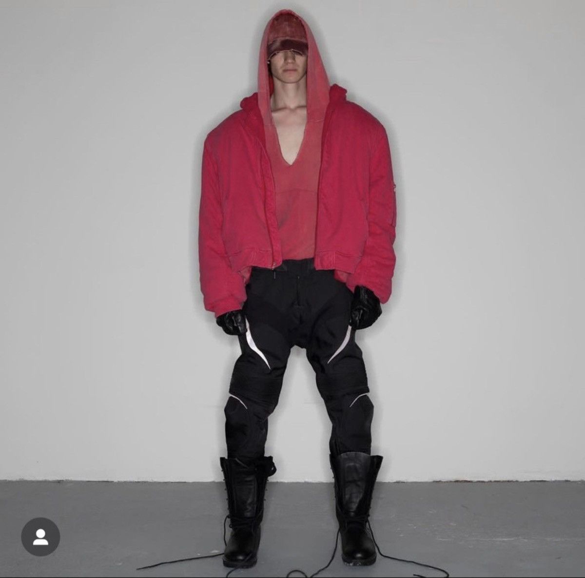 Greg Ross Greg Ross red towel hoodie oversized bomber Size US S / EU 44-46 / 1 - 4 Thumbnail