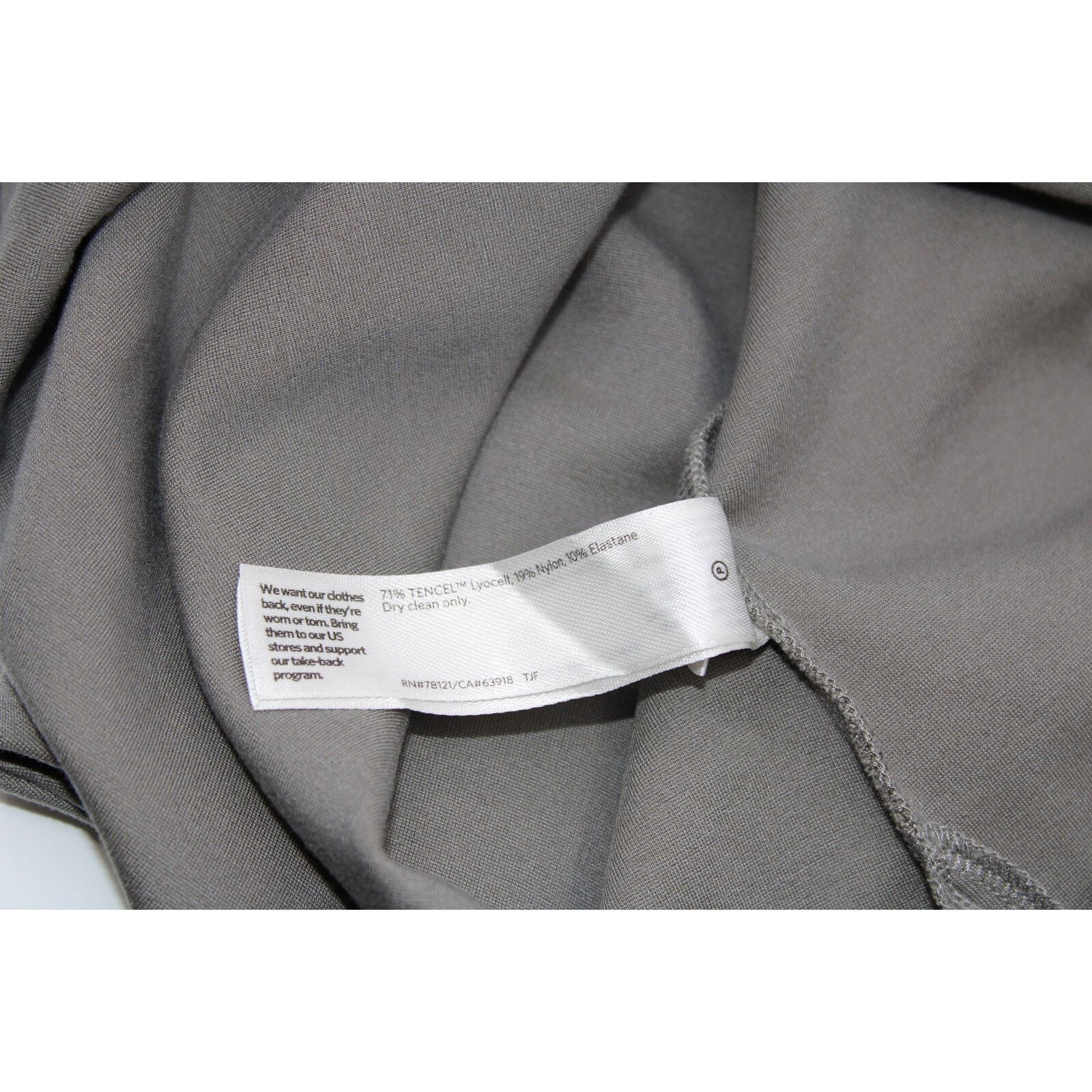 Eileen Fisher A5 New Renew EILEEN FISHER Flex Ponte Box Top Sweater Gray S Size S / US 4 / IT 40 - 4 Thumbnail