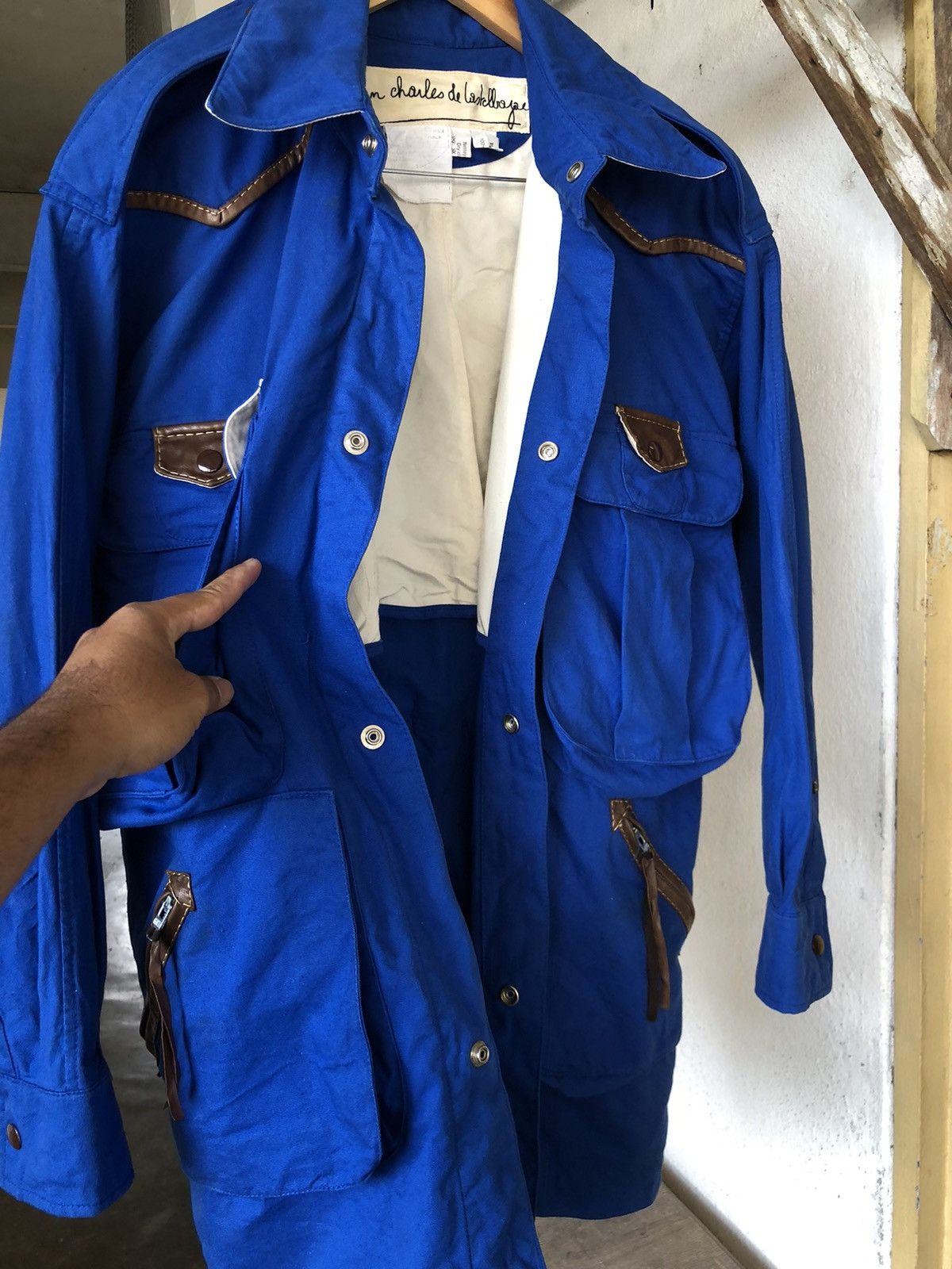 Jean Charles De Castelbajac Specially Made🔥 Jean Charles De Castelbajac Field Jacket Size US M / EU 48-50 / 2 - 15 Thumbnail