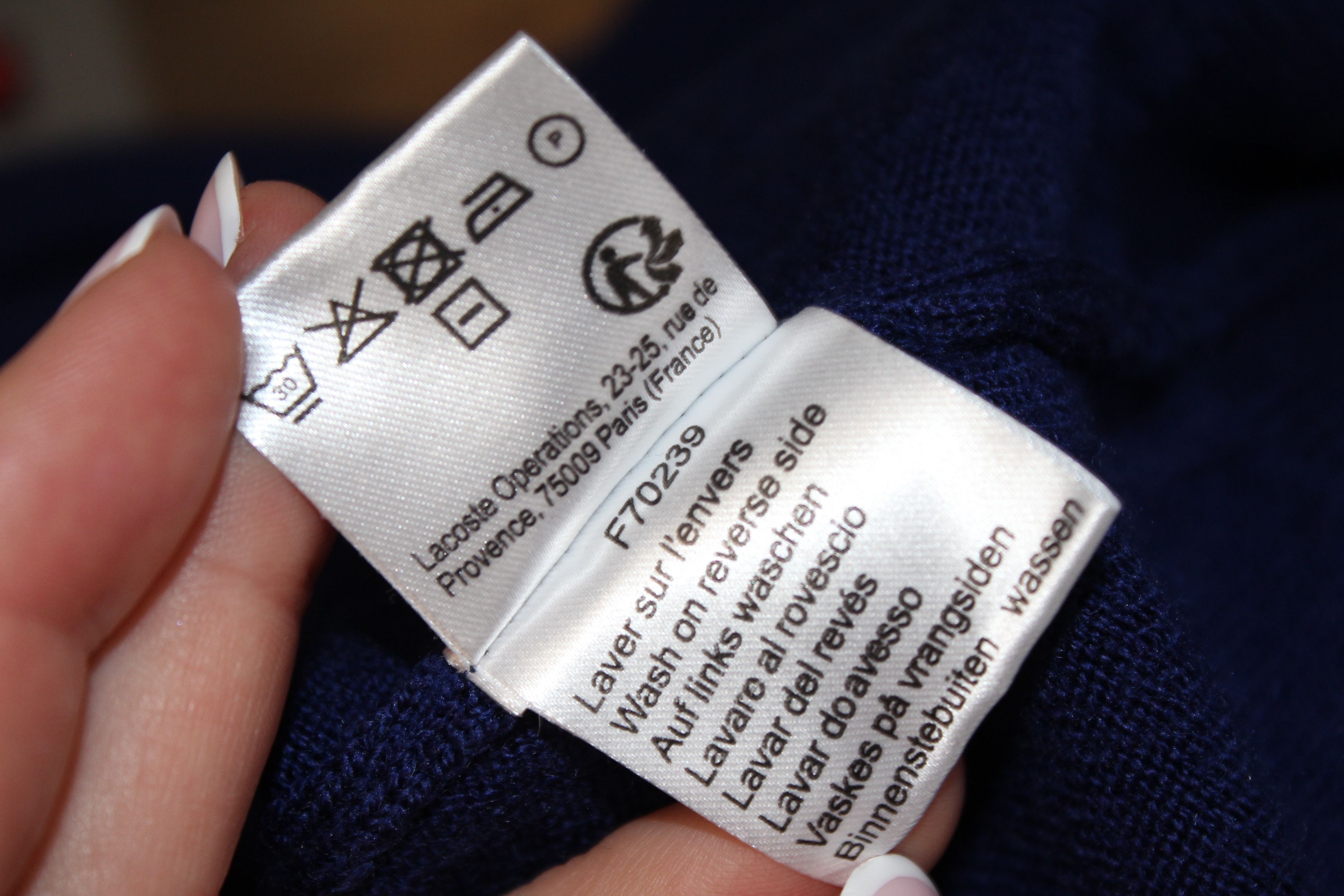 Lacoste LACOSTE Wool Knitted Cardigan Sweater Size 3XL Size US XXL / EU 58 / 5 - 9 Thumbnail