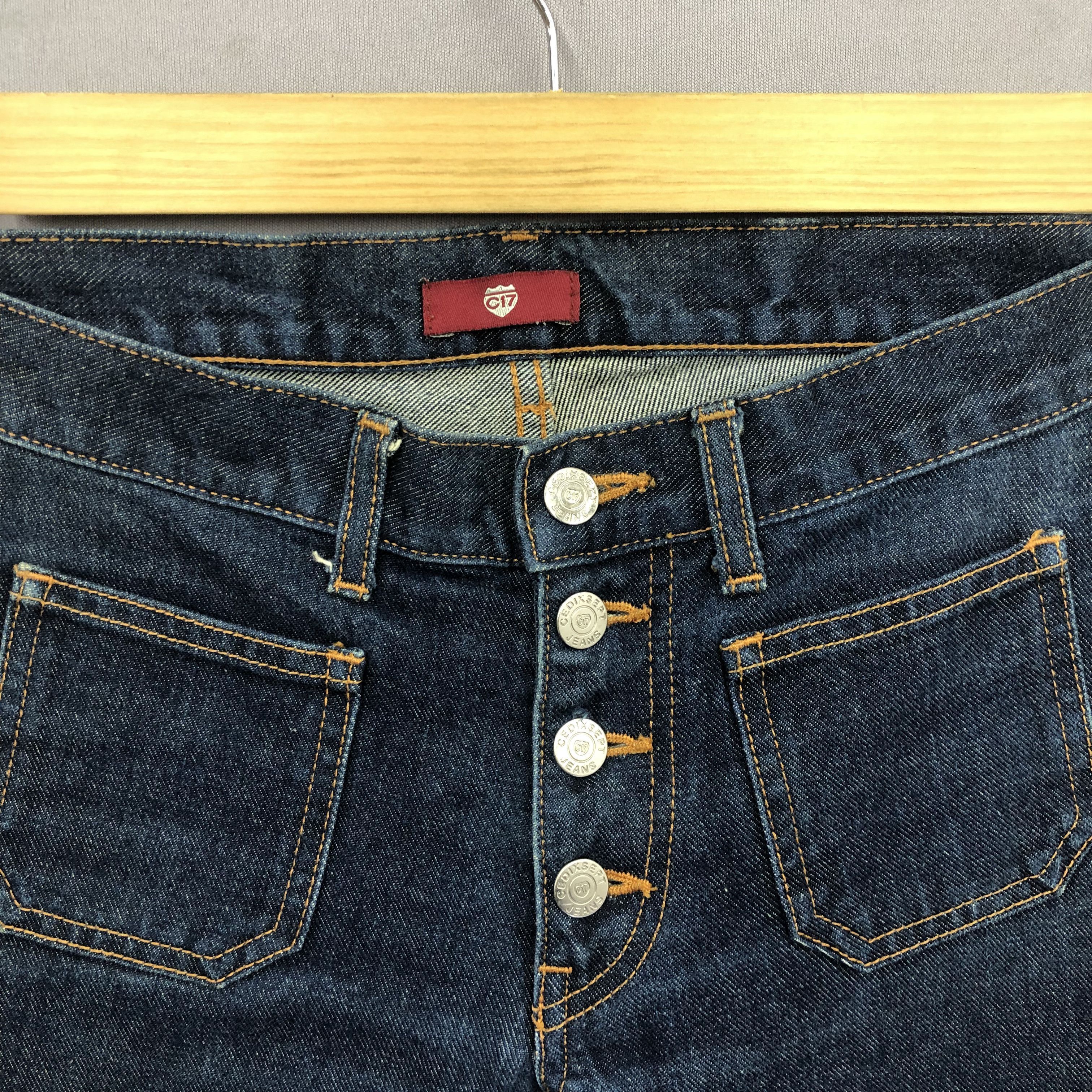 Japanese Brand Vintage Japanese Bush Pants Button Fly Blue Wash Jeans Denim Size 28" / US 6 / IT 42 - 6 Thumbnail