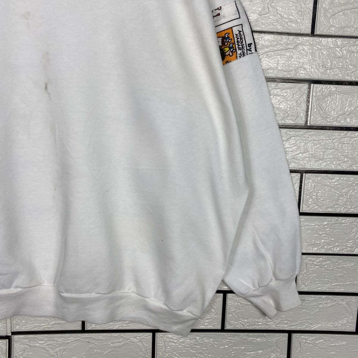 Japanese Brand Vintage Sweatshirt Funnays Big Logo Cartoon Size US M / EU 48-50 / 2 - 6 Thumbnail