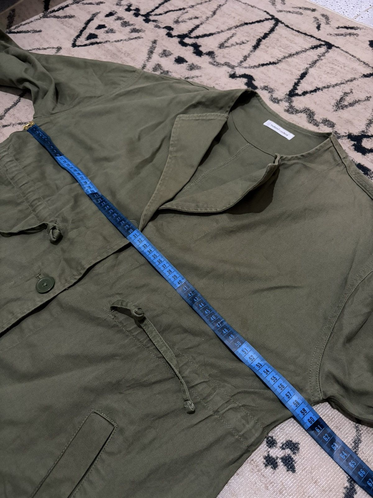 Japanese Brand Japanese Natural Couture Women Army Parka Jacket Size L / US 10 / IT 46 - 14 Thumbnail