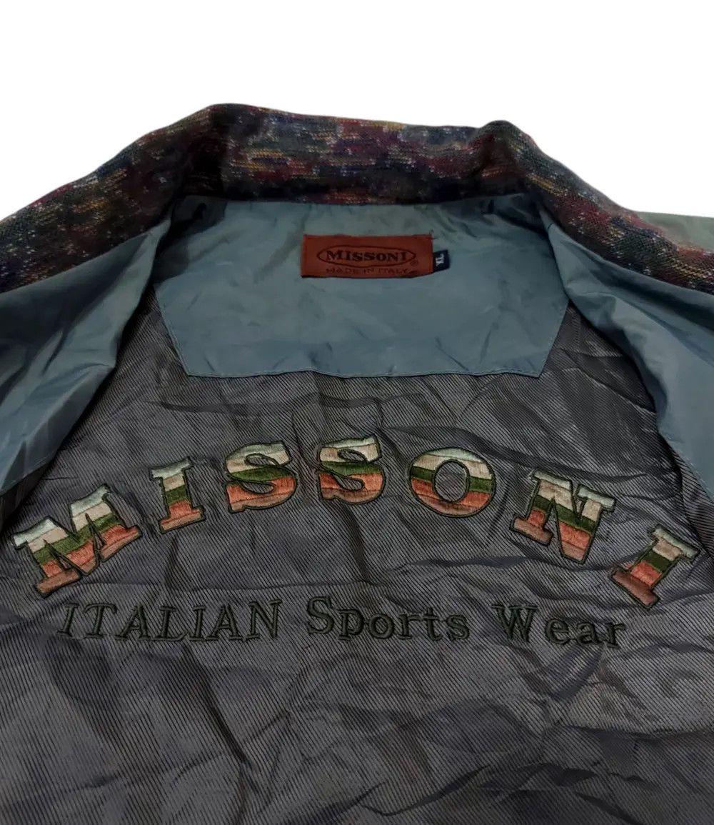 Designer × Missoni Rare! Vintage Missoni Made in Italy Jacket Size US XL / EU 56 / 4 - 2 Thumbnail
