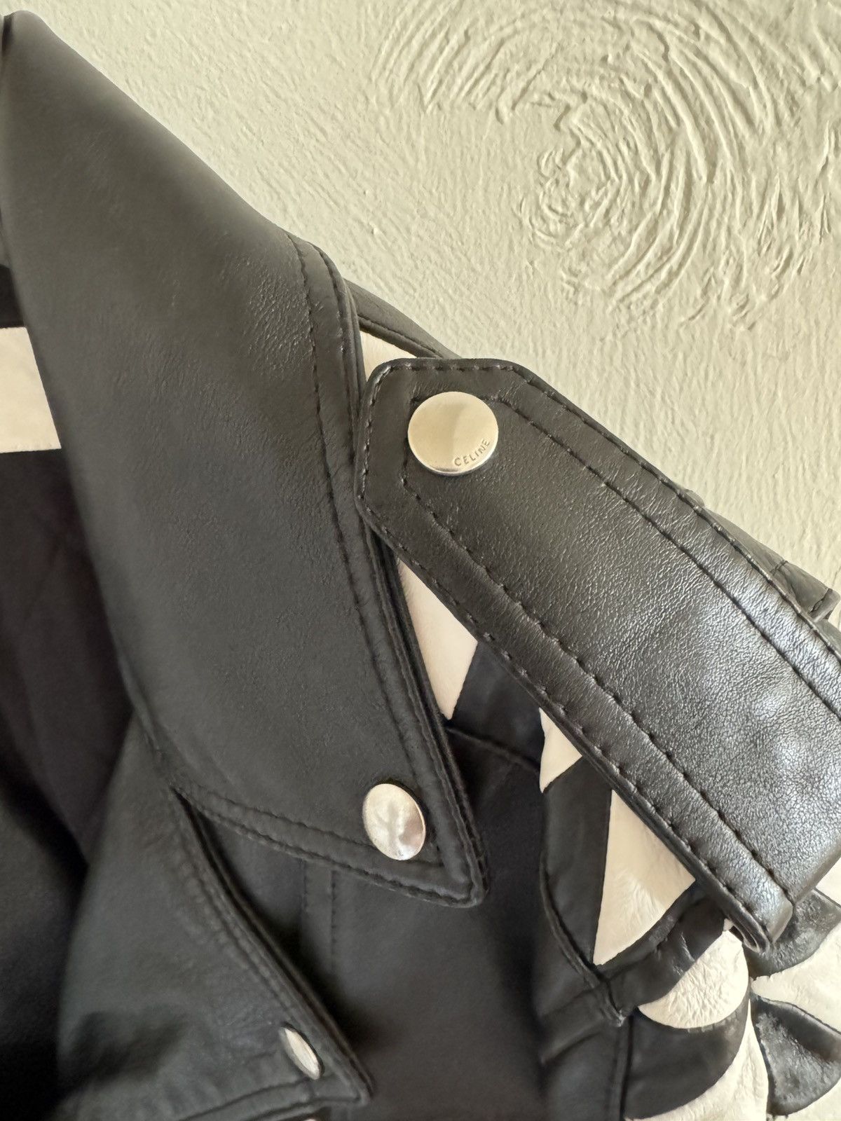 Celine × Hedi Slimane Celine SS22 Triangle Jacket D Ring Size US S / EU 44-46 / 1 - 16 Thumbnail