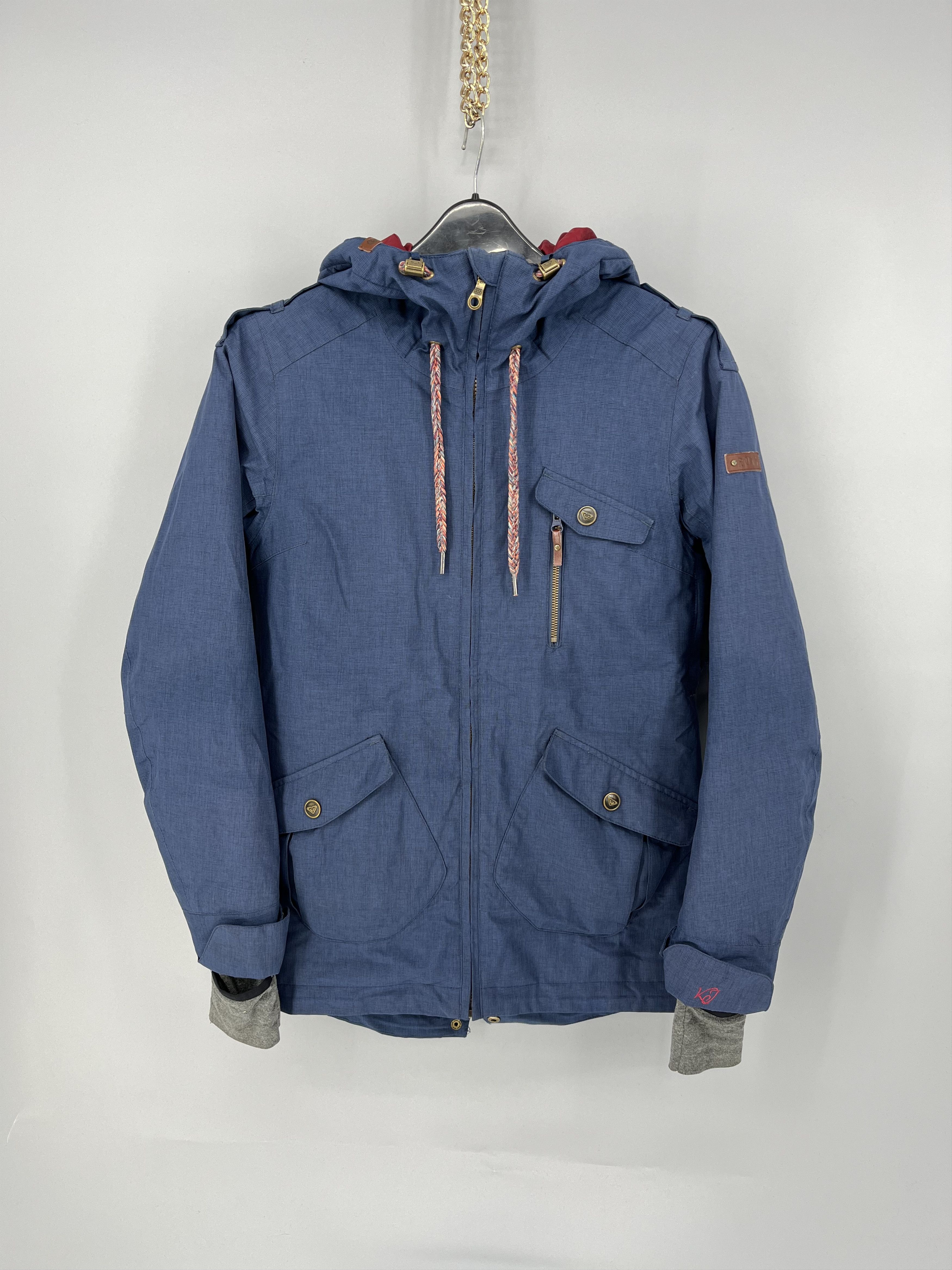 image of Quiksilver x Vintage 90's Roxy Quicksilver Jacket Pull Over Ski Jacket, Men's (Size XS)