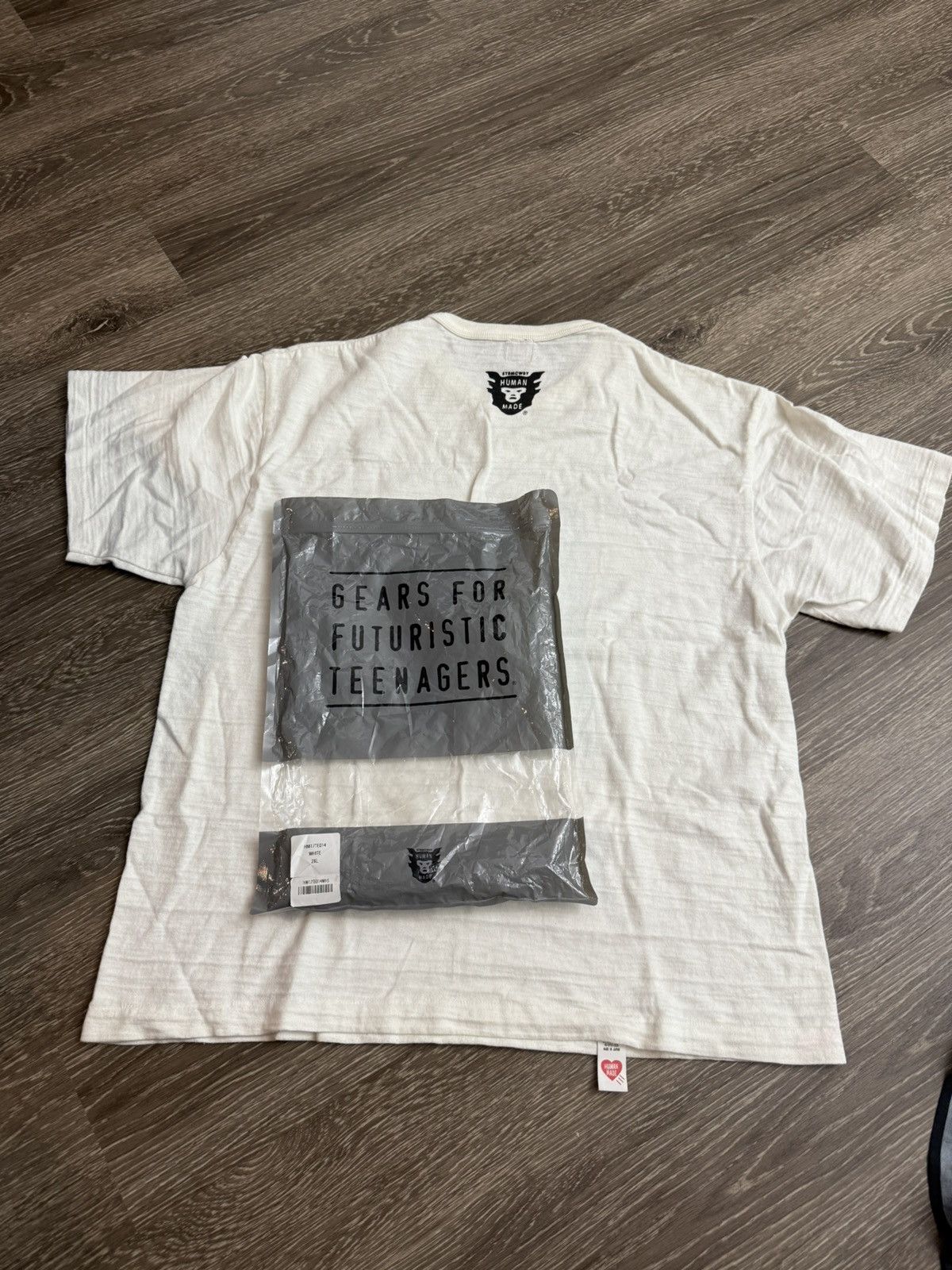 Human Made × Nigo White human made tshirt Size US XXL / EU 58 / 5 - 5 Thumbnail