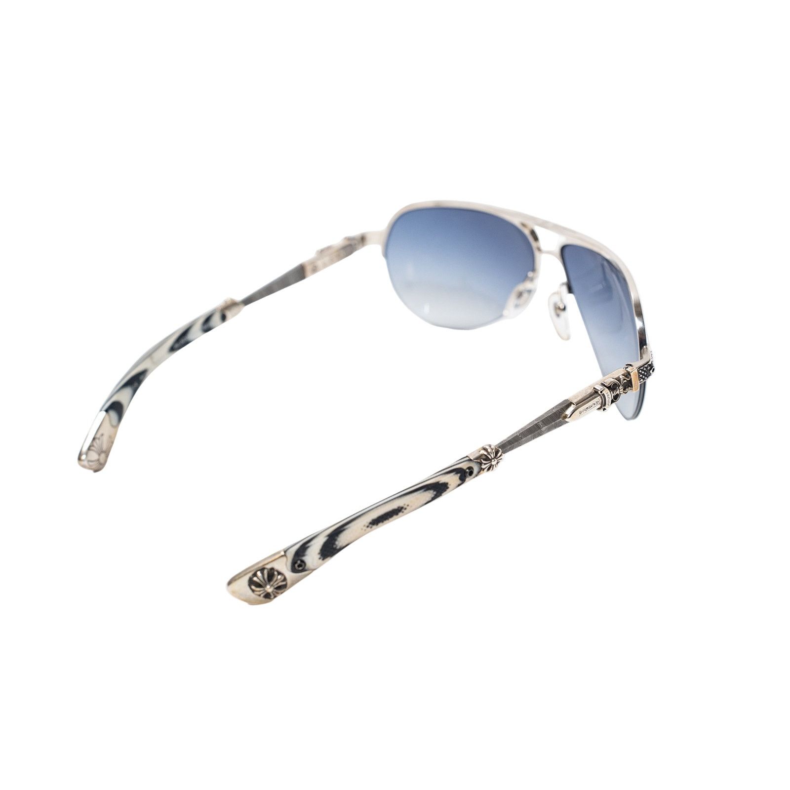 Chrome Hearts Blade Hummer I Silver Sunglasses Size ONE SIZE - 2 Thumbnail