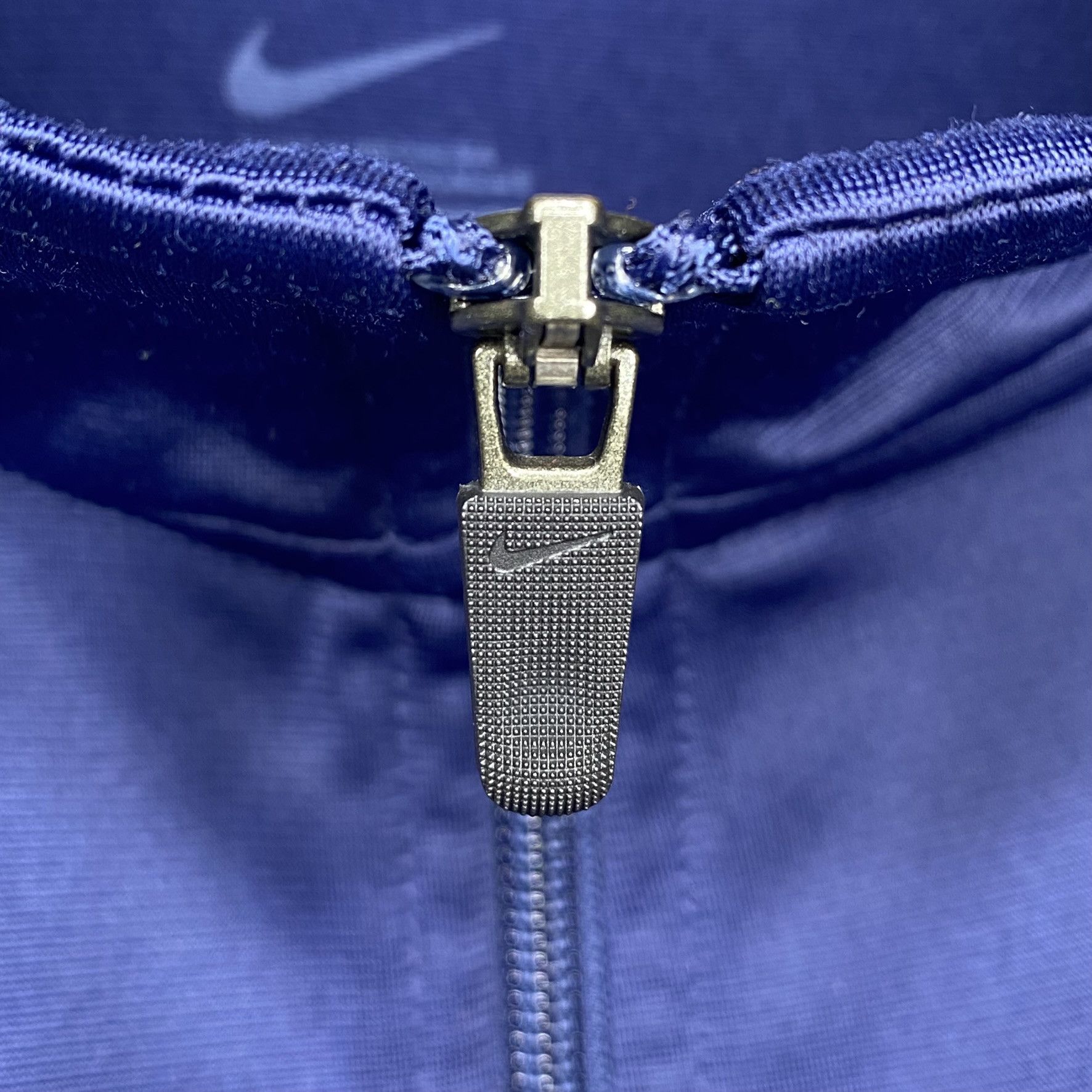 Nike Nike Navy Blue Full Zip Up Track Jacket Size US L / EU 52-54 / 3 - 4 Thumbnail
