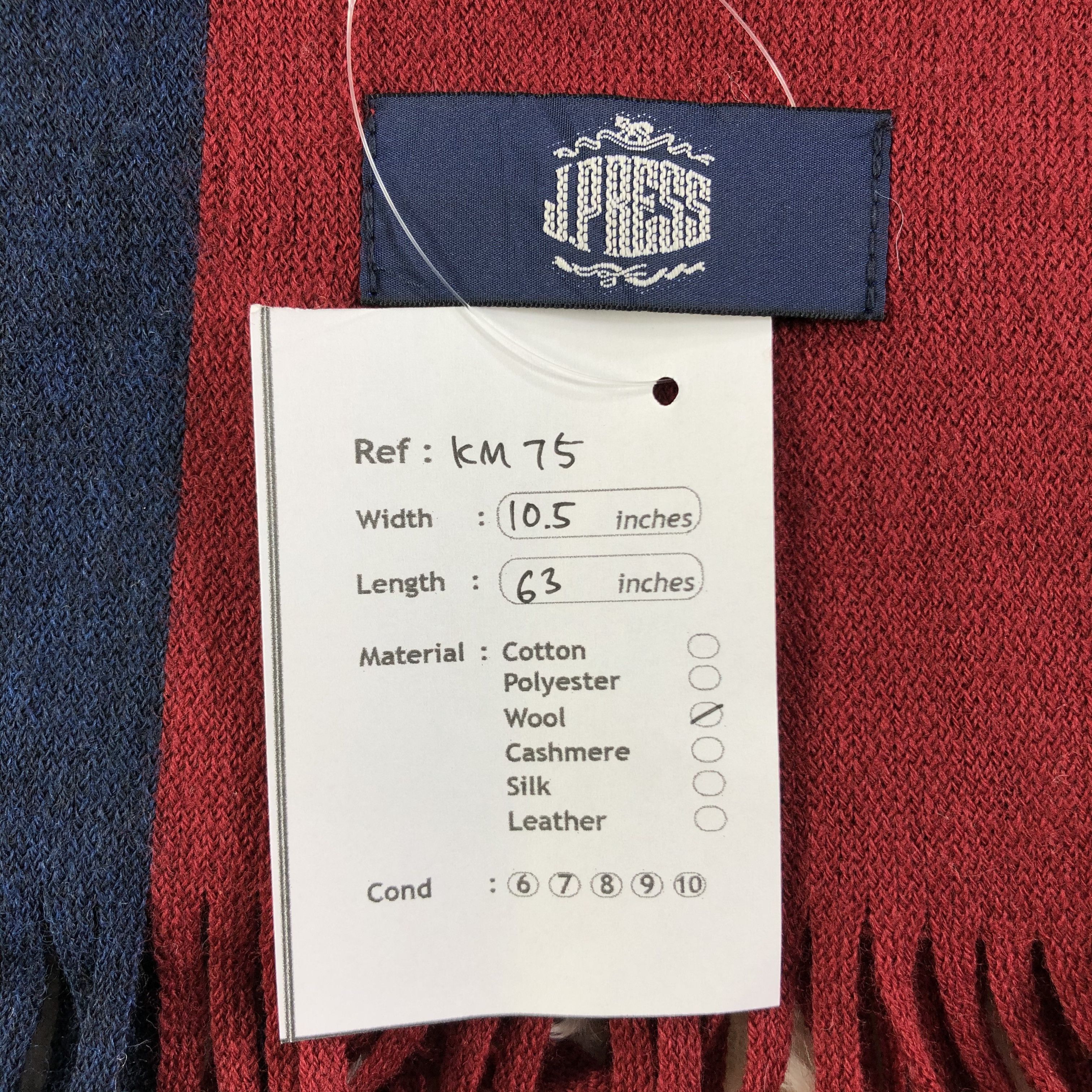 J. Press J. Press Scarf / Muffler / Neckwear - KM75 Size ONE SIZE - 5 Thumbnail
