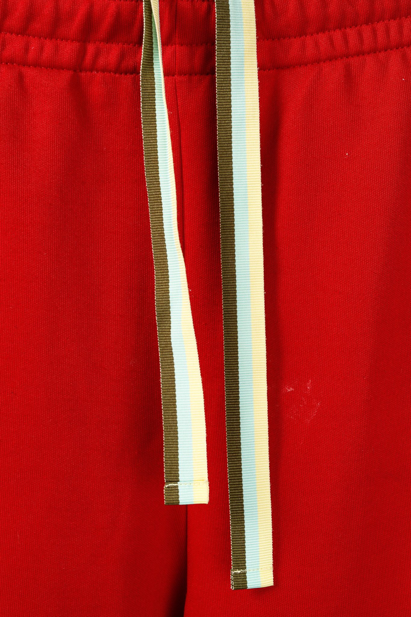 Acne Studios Acne Studios Norwich Face Red Jersey Taped Track Pants Size US 34 / EU 50 - 9 Thumbnail