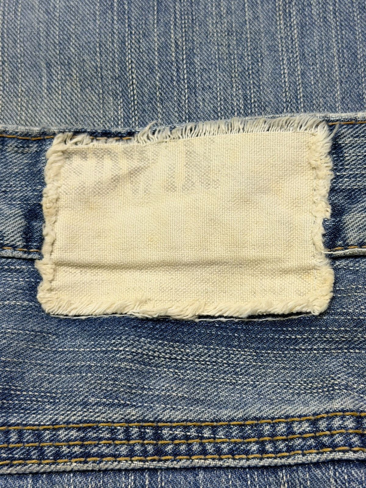 Edwin Vintage Edwin 401 XVS Y2K Buckle Back Vintage Wash Denim W36 Size US 36 / EU 52 - 10 Thumbnail