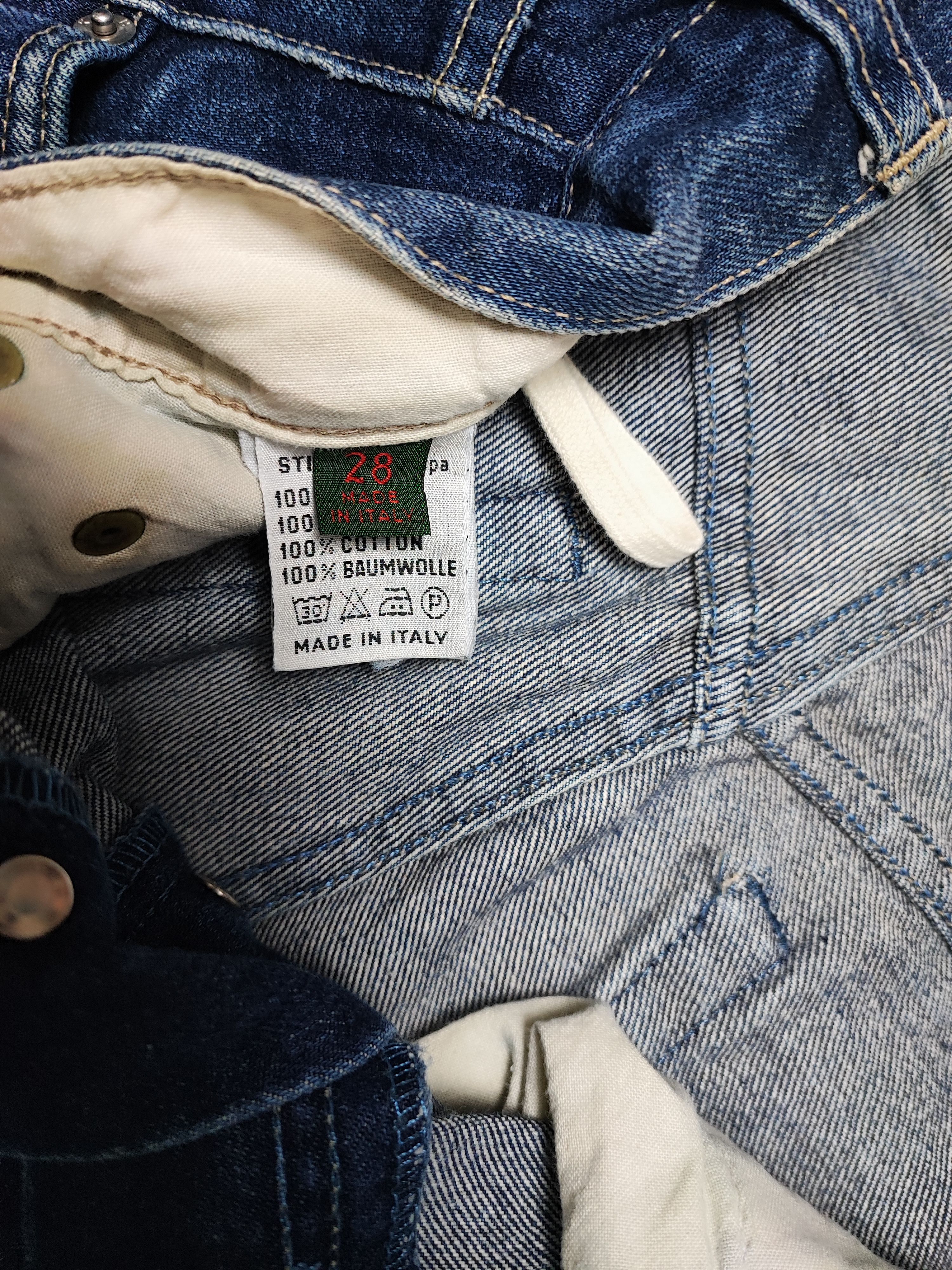 Katharine Hamnett London Vintage 2000s Katharine Hamnet London Fly Button Baggy Size US 27 - 12 Thumbnail