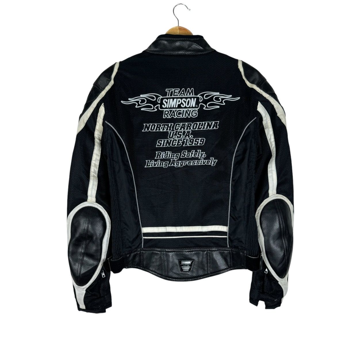 Sports Specialties 🌟SIMPSON RACING TEAM BIKERS JACKET Size US L / EU 52-54 / 3 - 11 Thumbnail