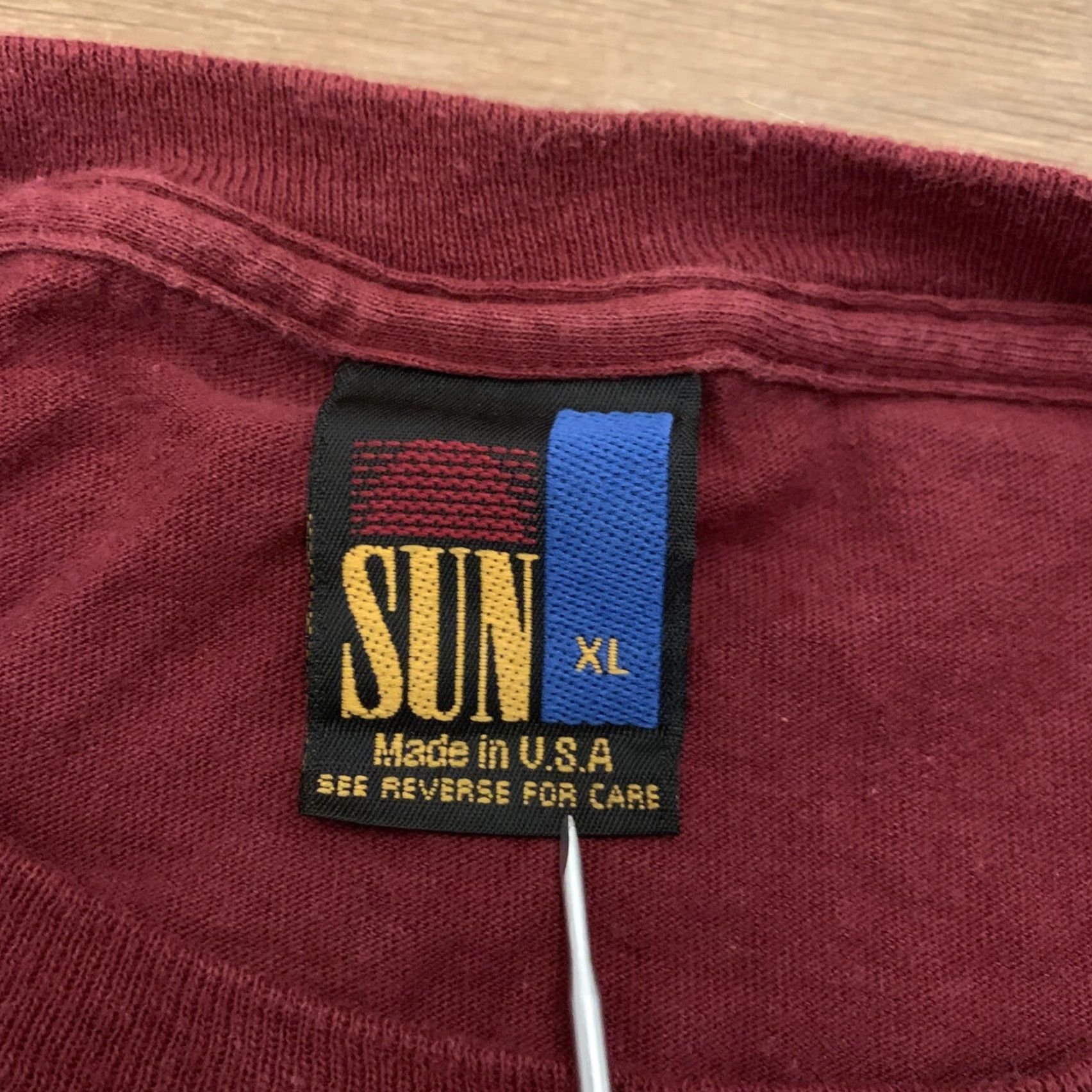 Vintage VINTAGE Sun Sportswear Bugs Bunny T-Shirt What’s Up Doc 1990s Shirt XL Red Mens 90s Cartoon Streetwear Size US XL / EU 56 / 4 - 5 Thumbnail