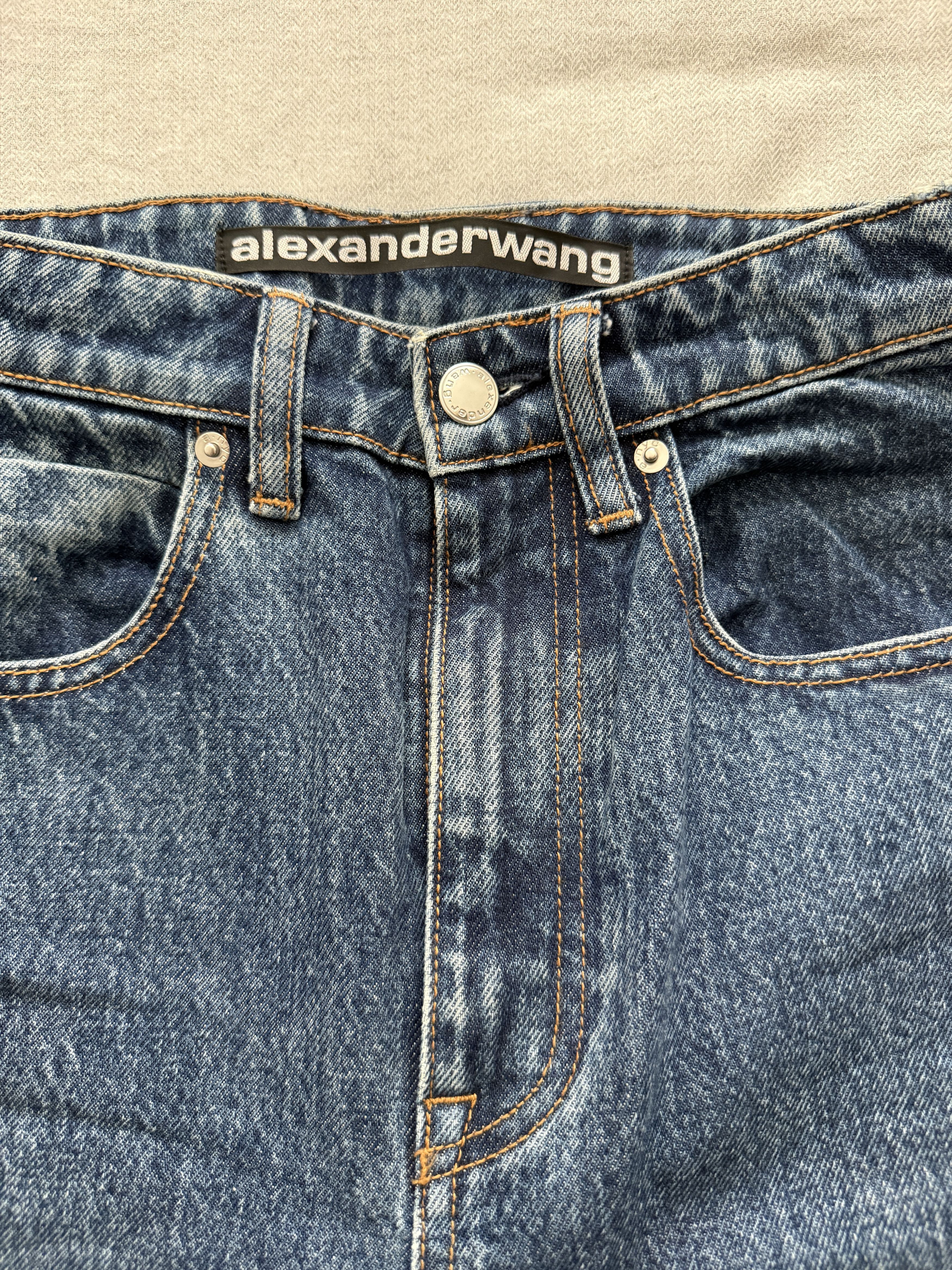 Alexander Wang Alexander Wang Classic Straight Leg Jeans Size 25" / US 0 / IT 36 - 3 Thumbnail