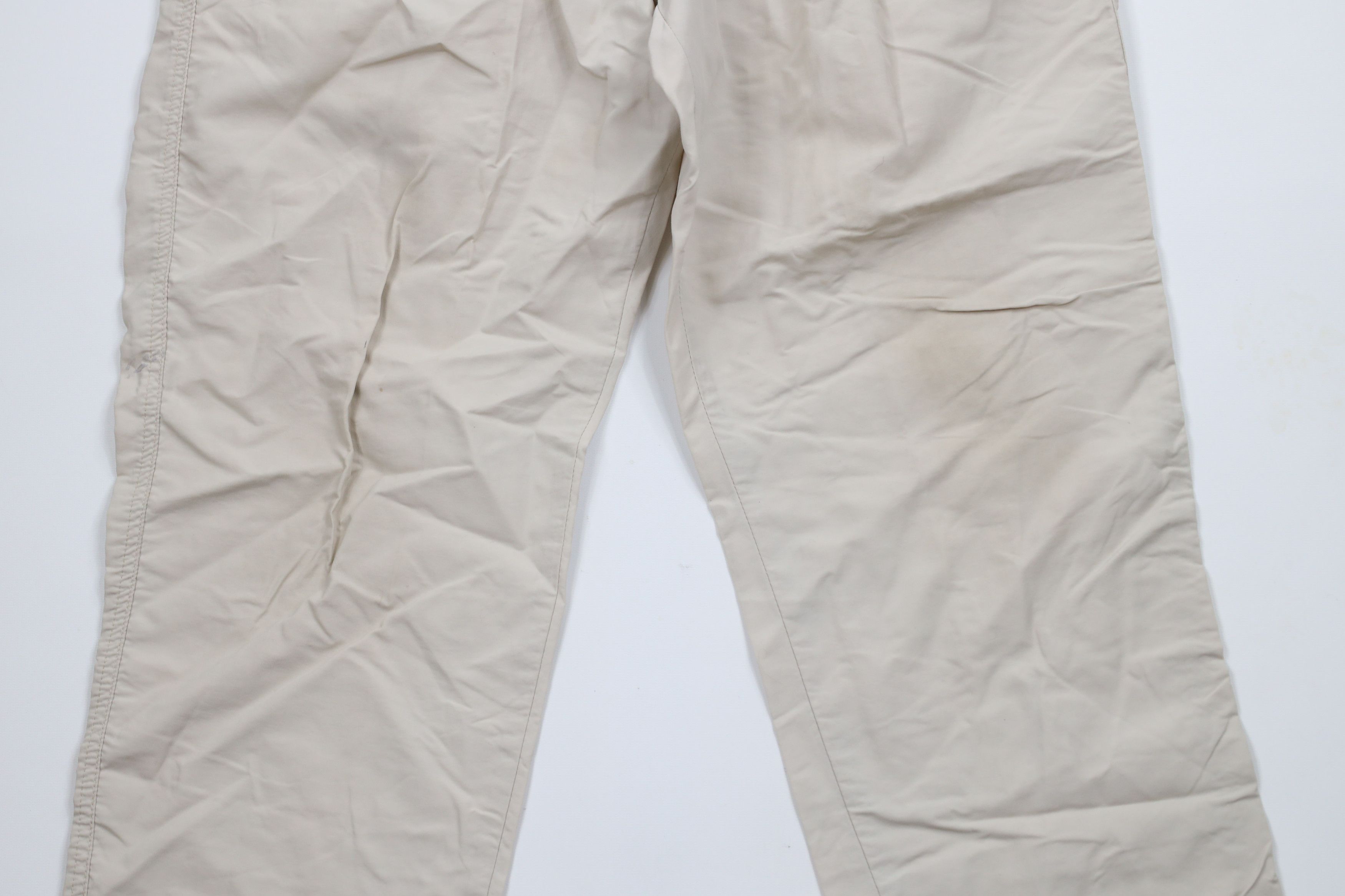 Lands' End × Vintage Vintage 90s Lands End Blank Wide Leg Windbreaker Pants USA Size 30" / US 8 / IT 44 - 3 Thumbnail