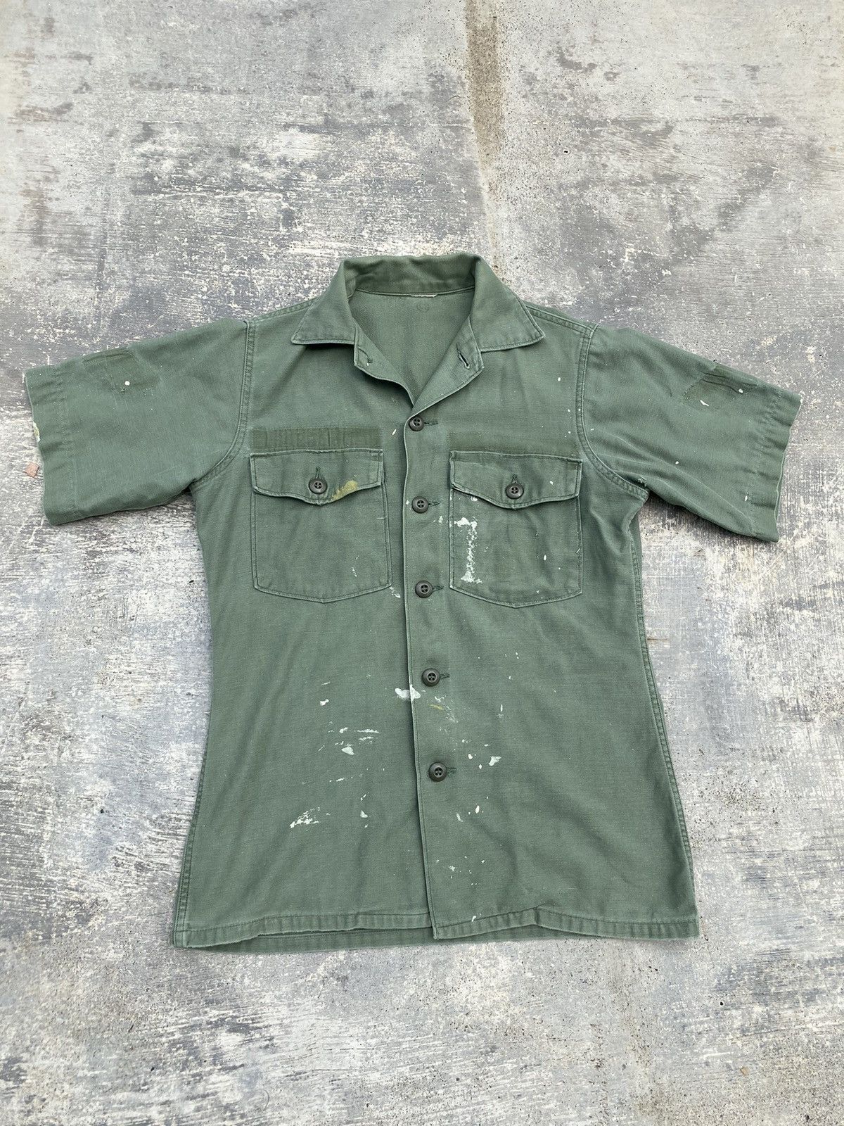 Vintage VINTAGE OG107 MILITARY US ARMY USN FATIGUE FADED COWBOY RAVE Size US M / EU 48-50 / 2 - 1 Thumbnail