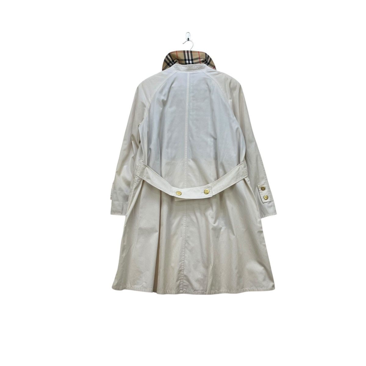 Burberry 💥Vintage Burberrys Trench Coat Nova Check Size M / US 6-8 / IT 42-44 - 2 Thumbnail