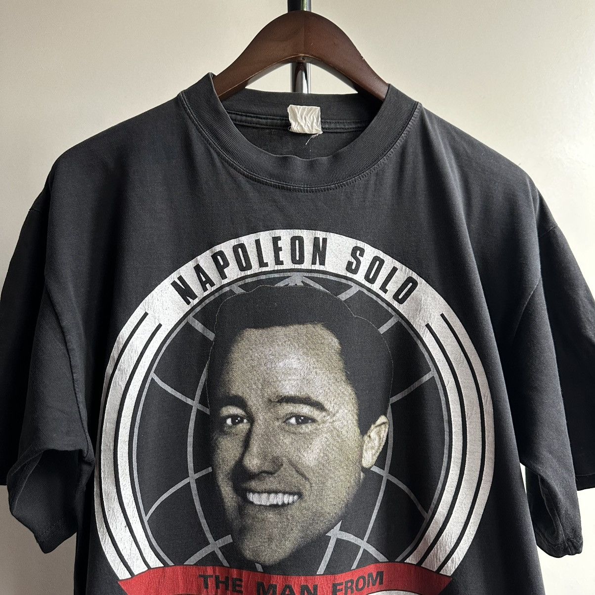 Vintage Rare Vintage The Man From UNCLE Napoleon Solo Movie Tee Size US L / EU 52-54 / 3 - 2 Thumbnail