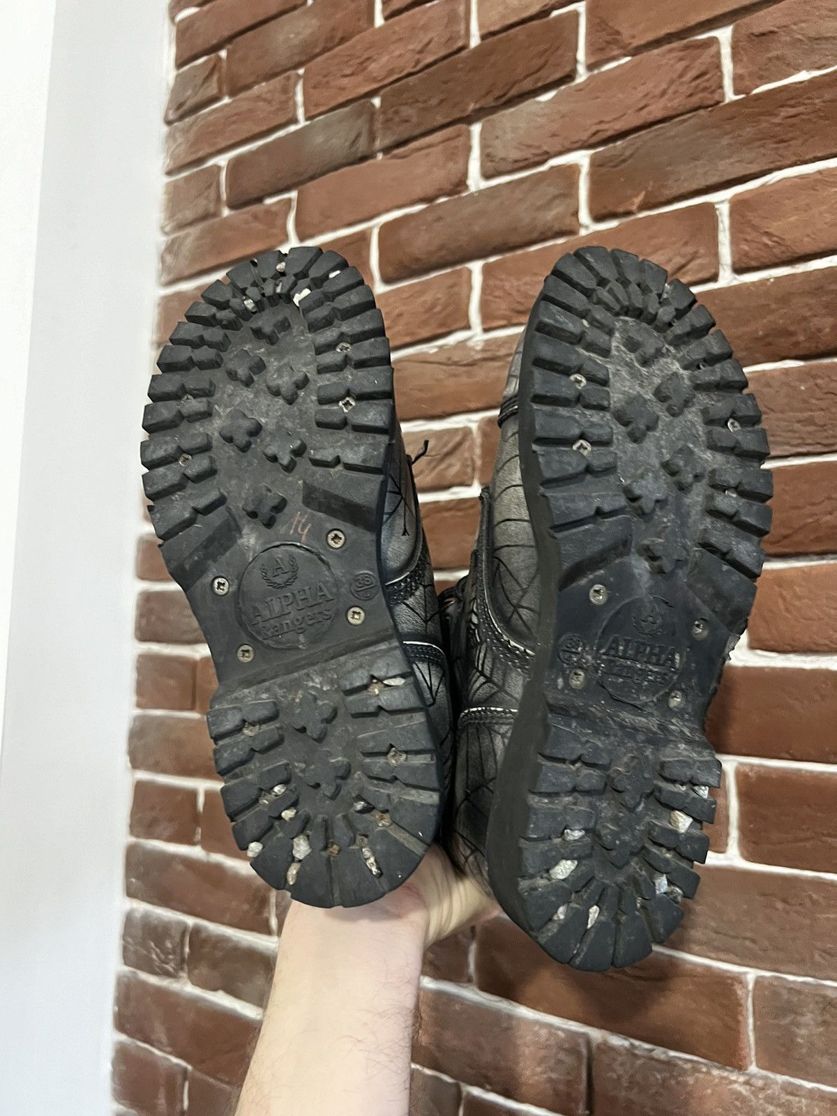Seditionaries Rare Avant Garde High Top Platform Spider Web Boots Y2K Goth Size US 7 / IT 37 - 8 Thumbnail
