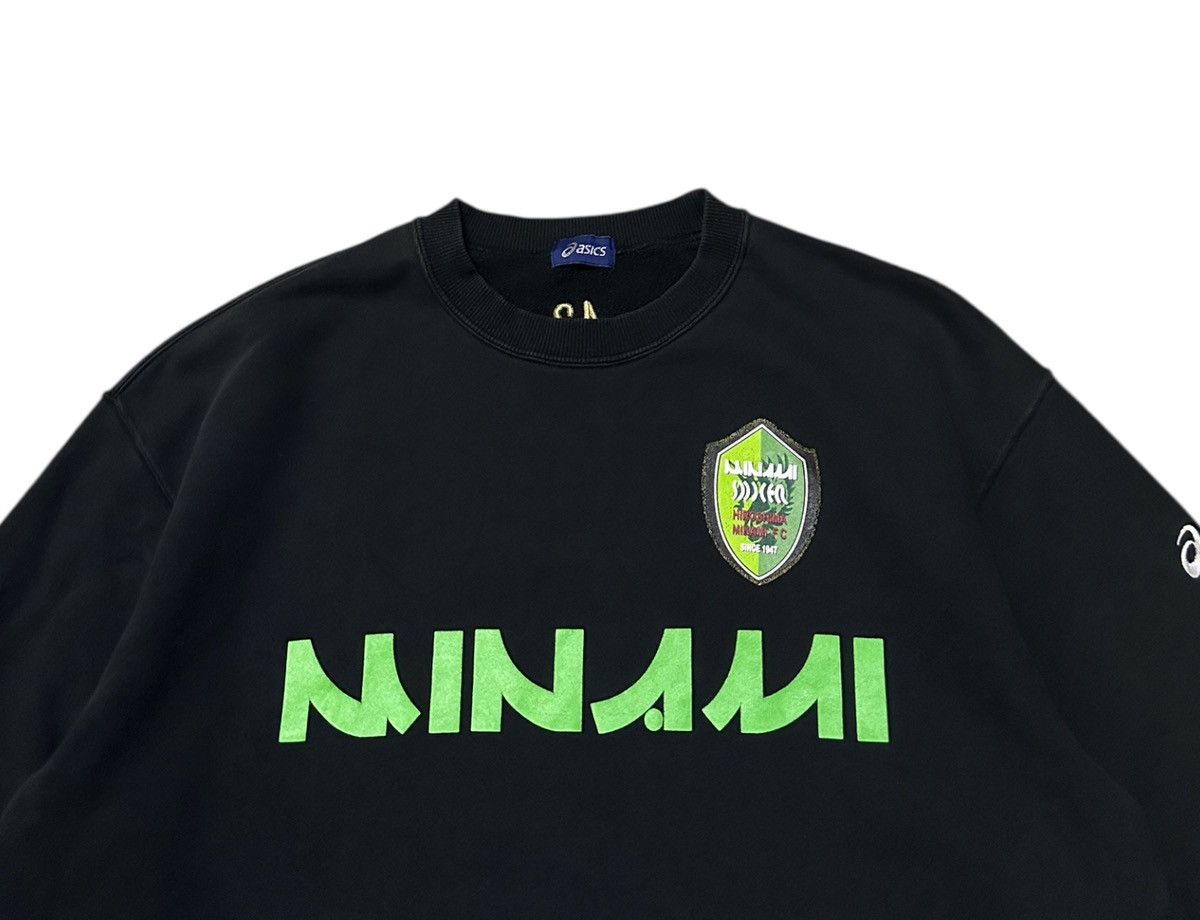Asics Vintage 90s Minami by Asics black sweatshirt Size US L / EU 52-54 / 3 - 3 Thumbnail